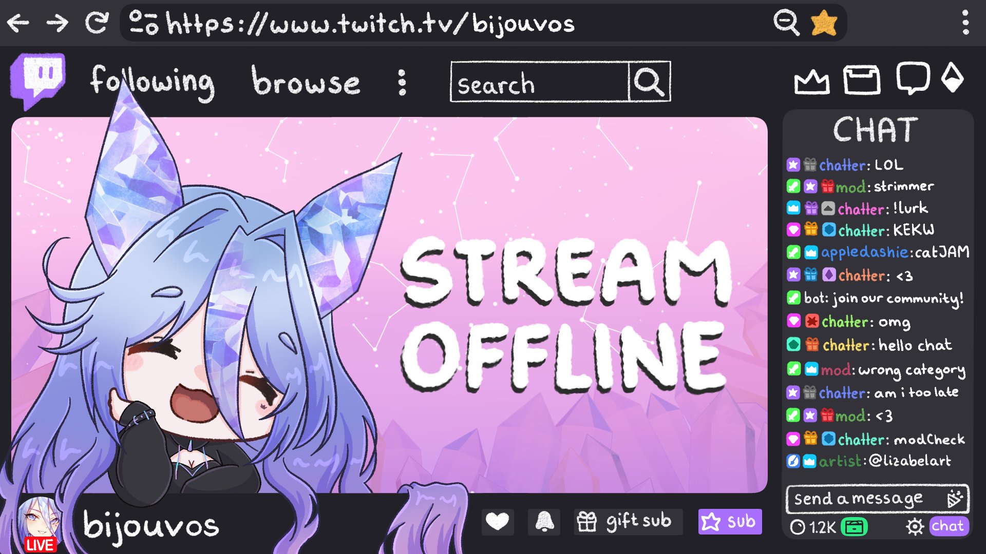 bijouvos Offline Background