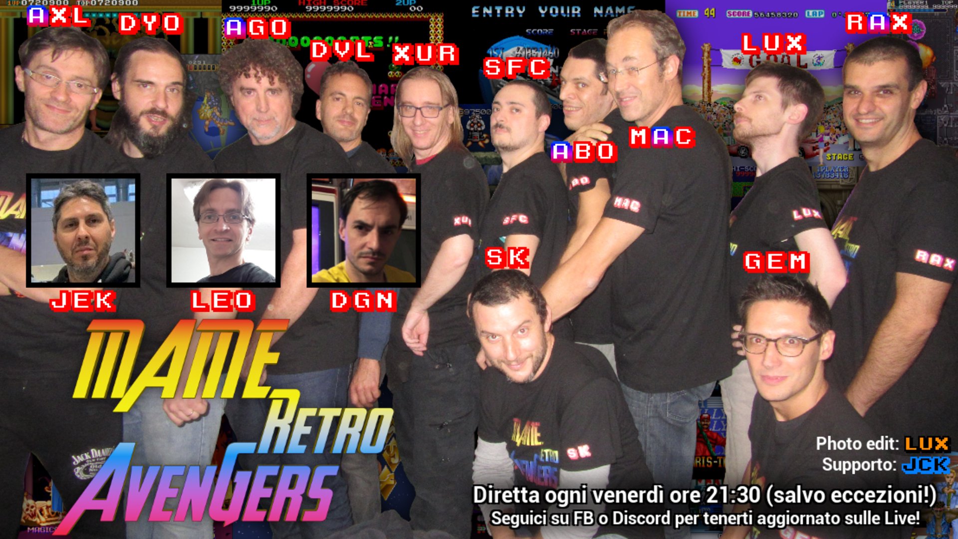 MAMERetroAvengers Offline Background