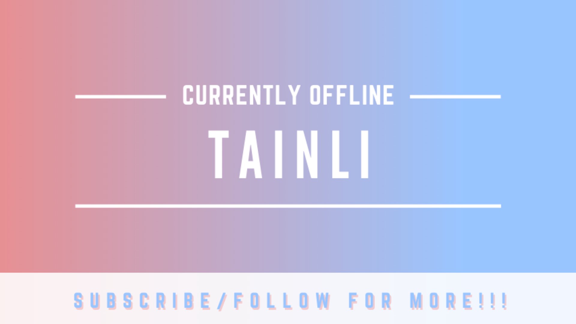 tainli Offline Background