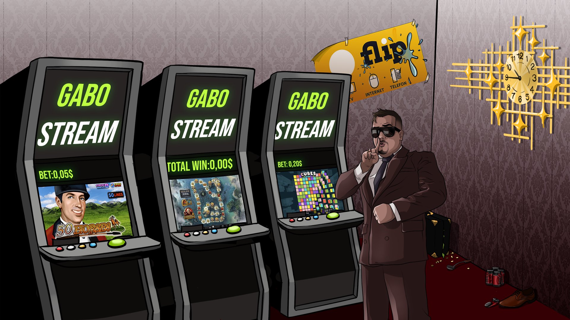 Gabostream Offline Background