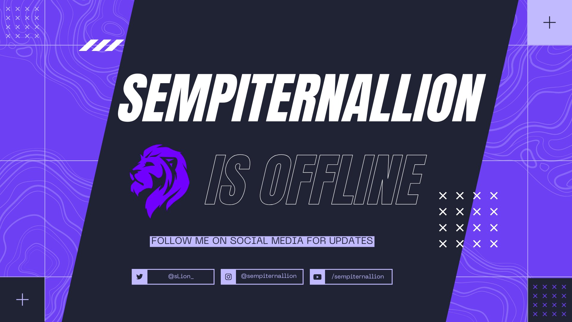 SempiternalLion Offline Background