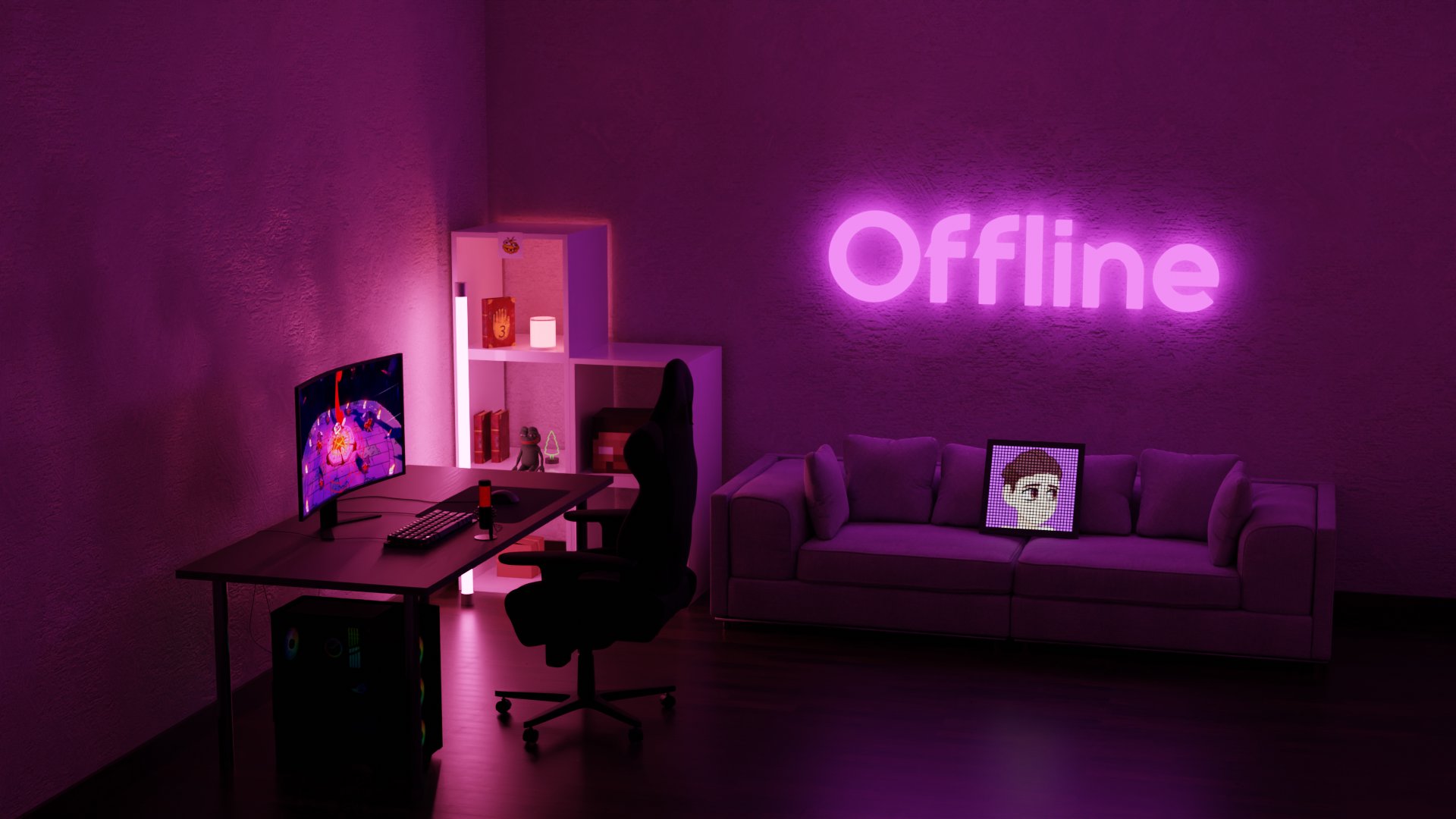 RedFeed_sa Offline Background
