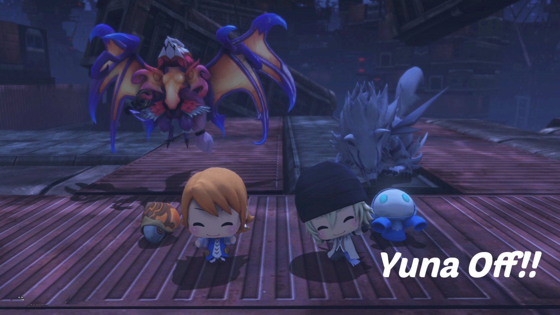 YunaGiselle Offline Background