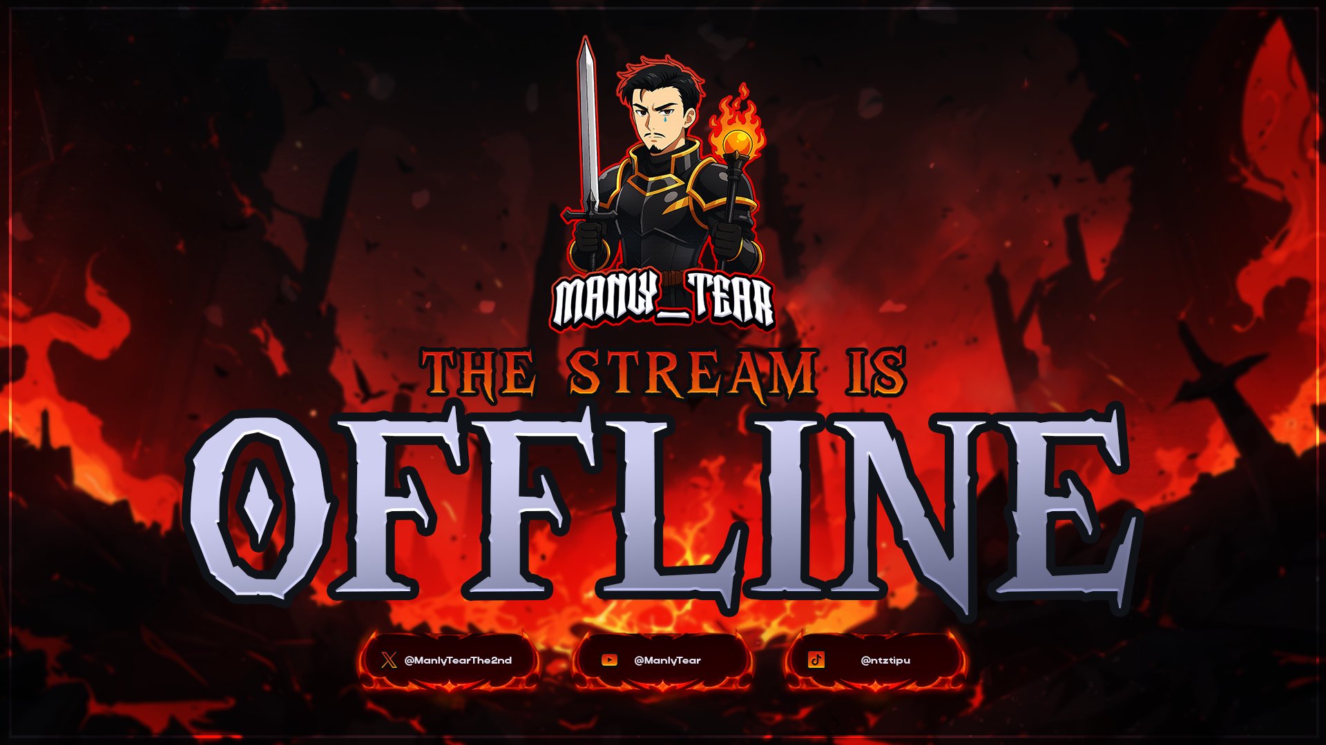 Manly_Tear Offline Background