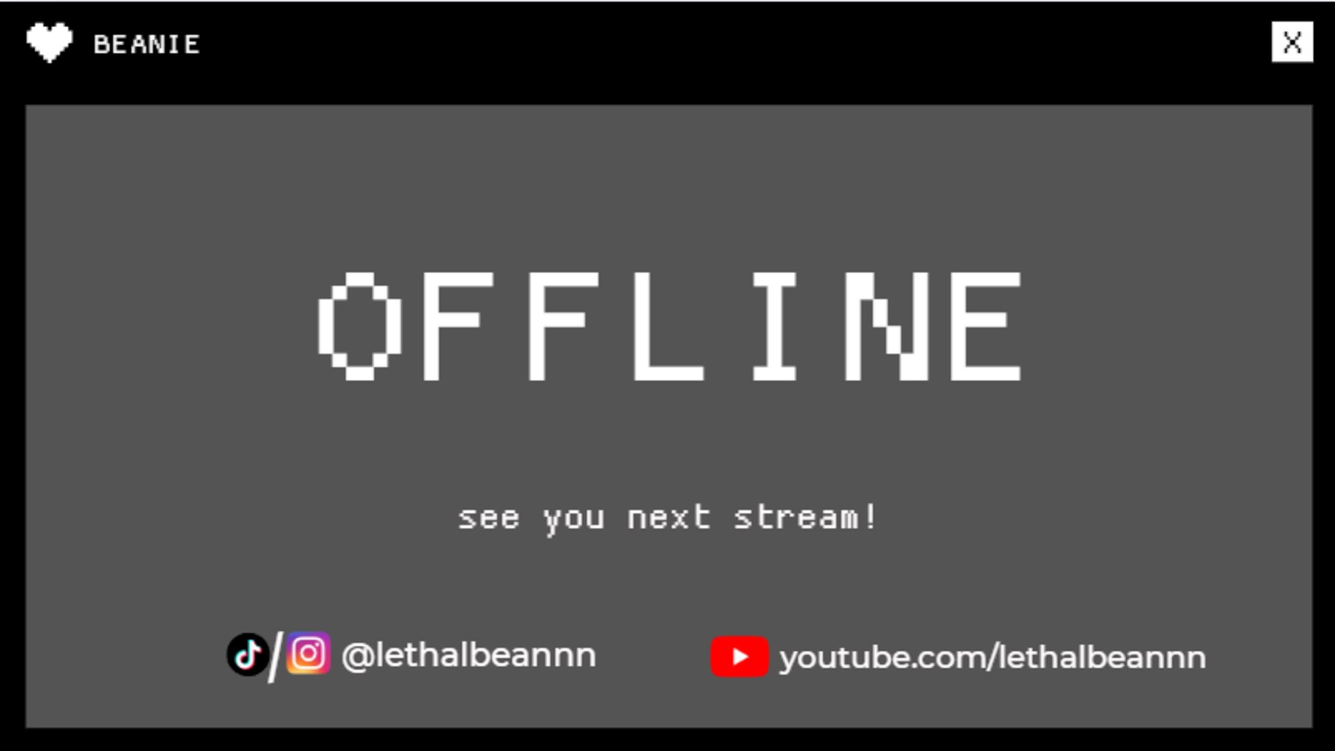 lethalbeannn Offline Background