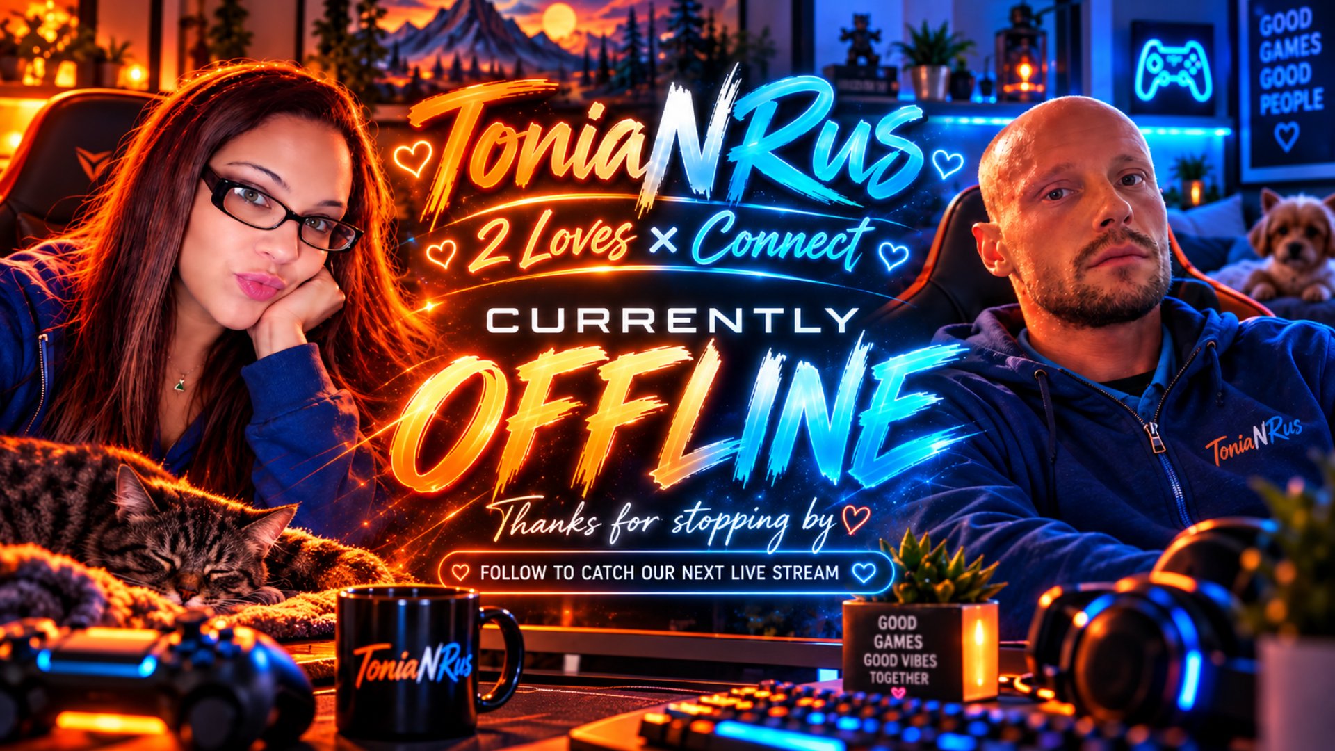ToniaNRus Offline Background
