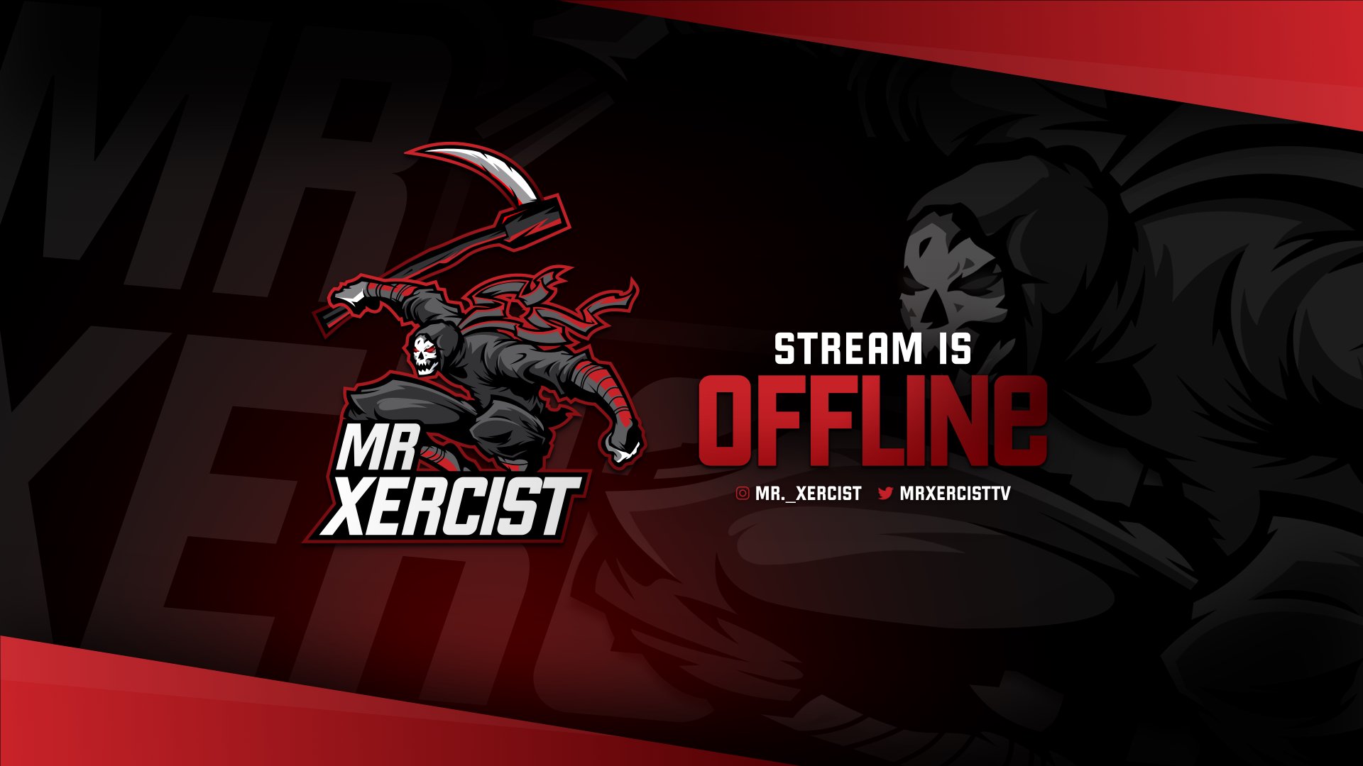 MrXercist Offline Background