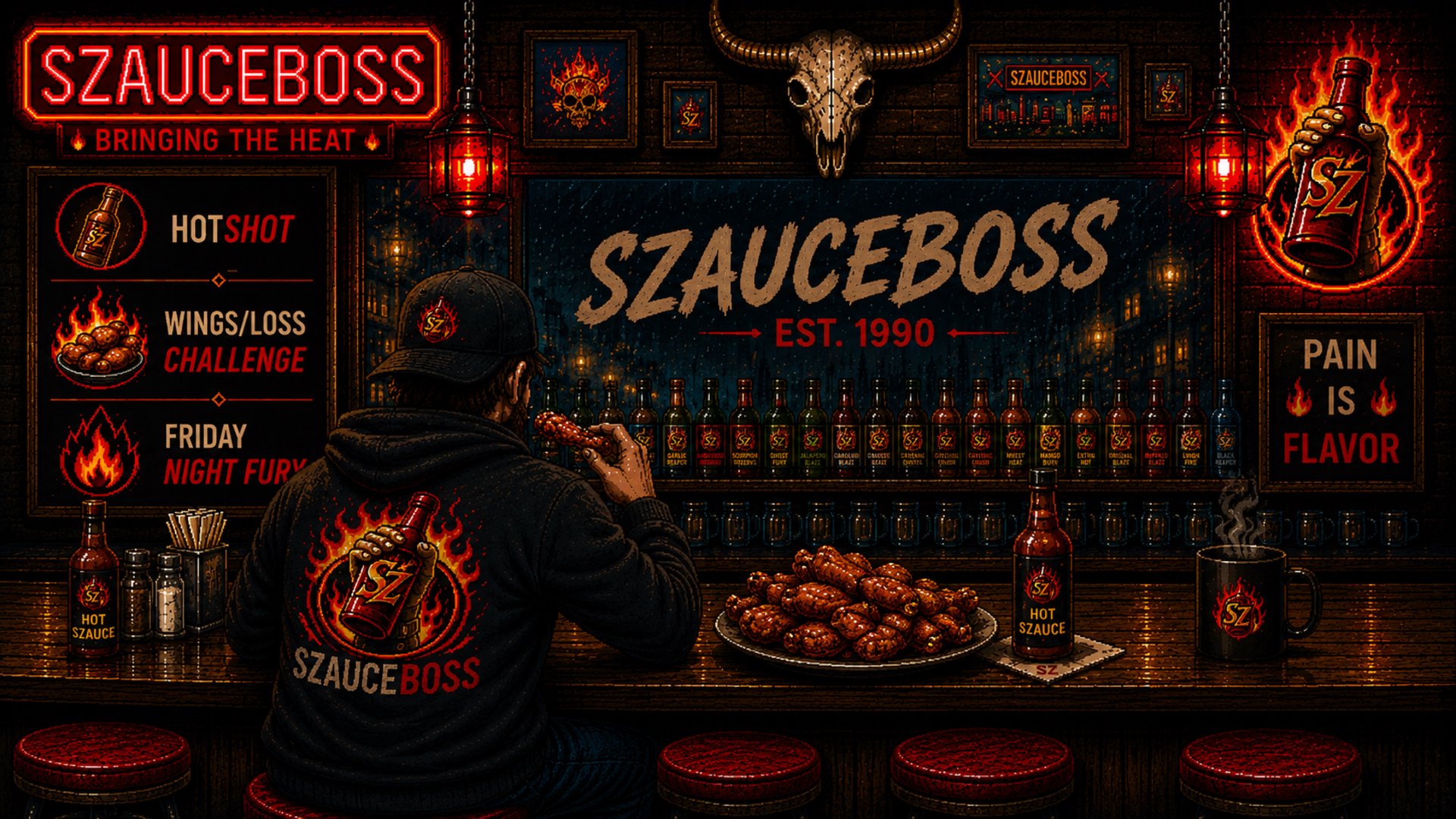 SzauceBoss Offline Background