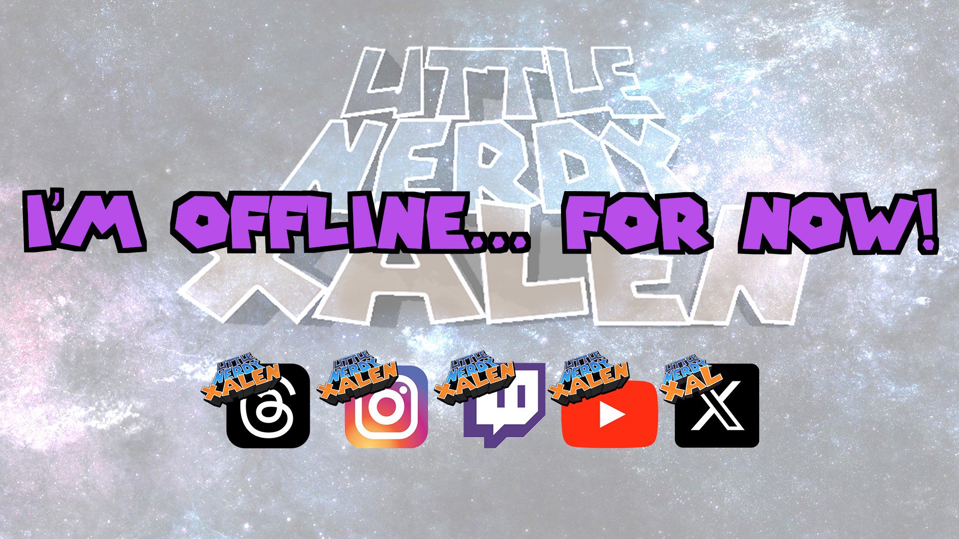 LittleNerdyXalen Offline Background