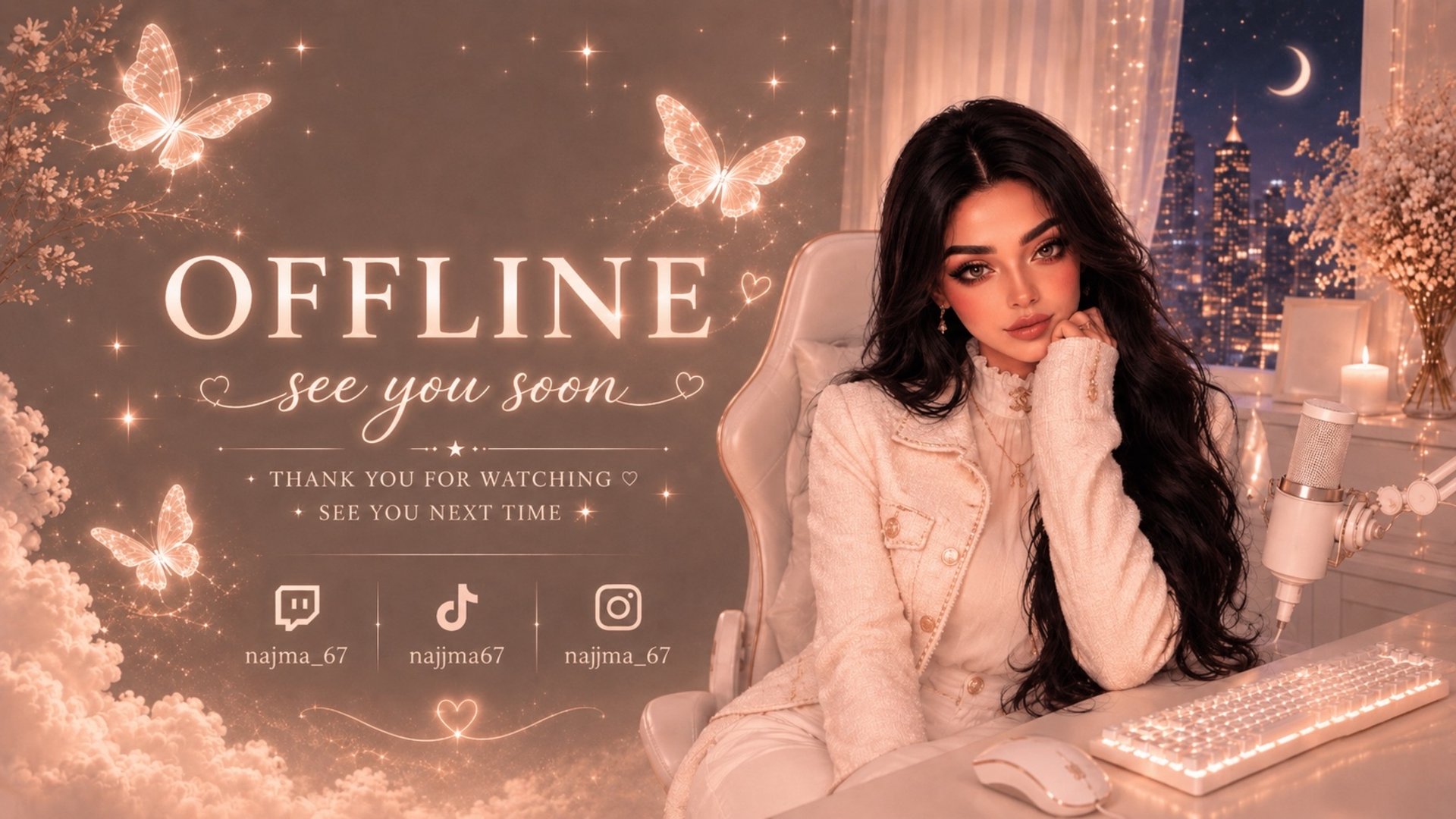 najma_67 Offline Background