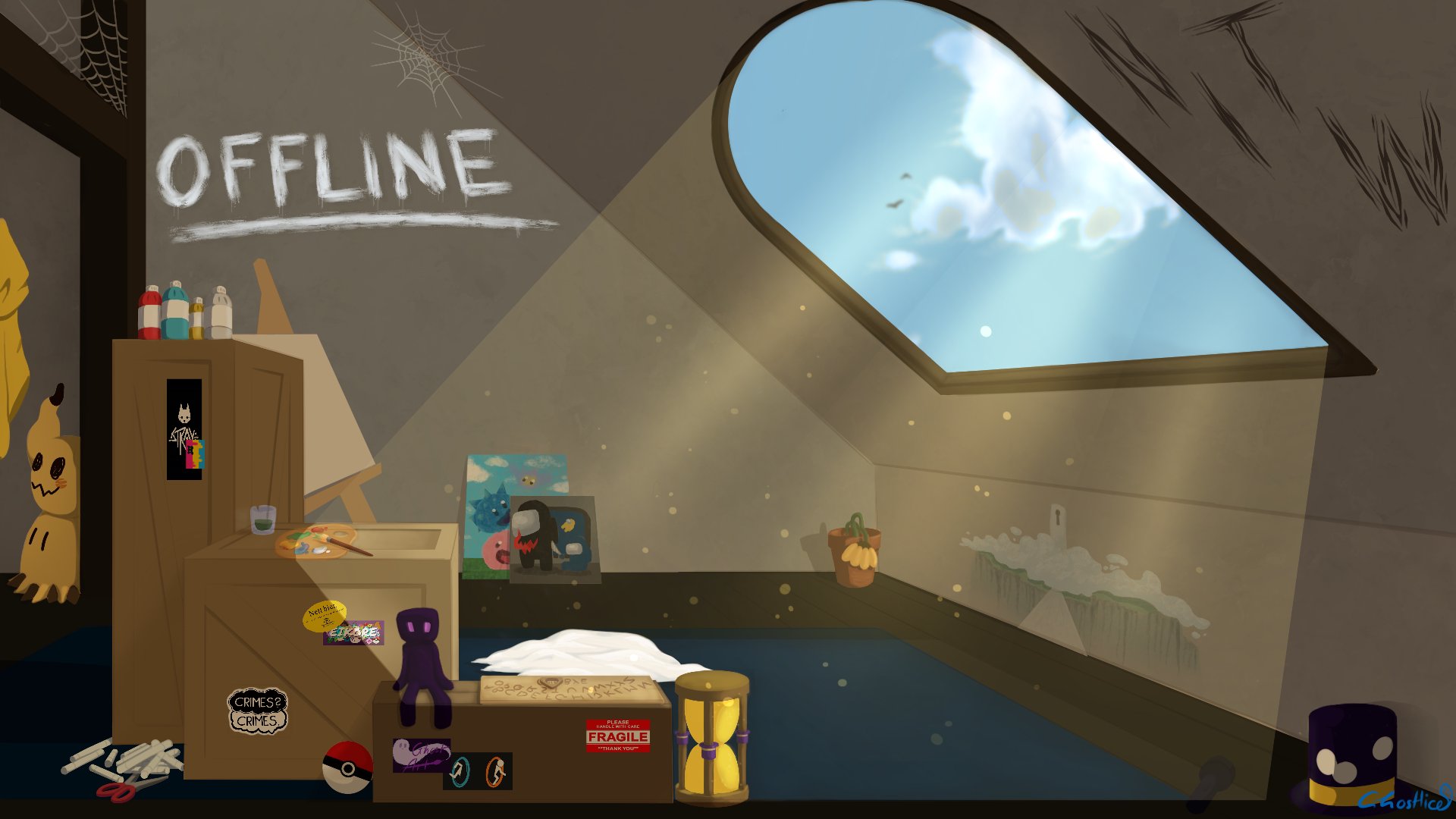 Gh0stlice Offline Background