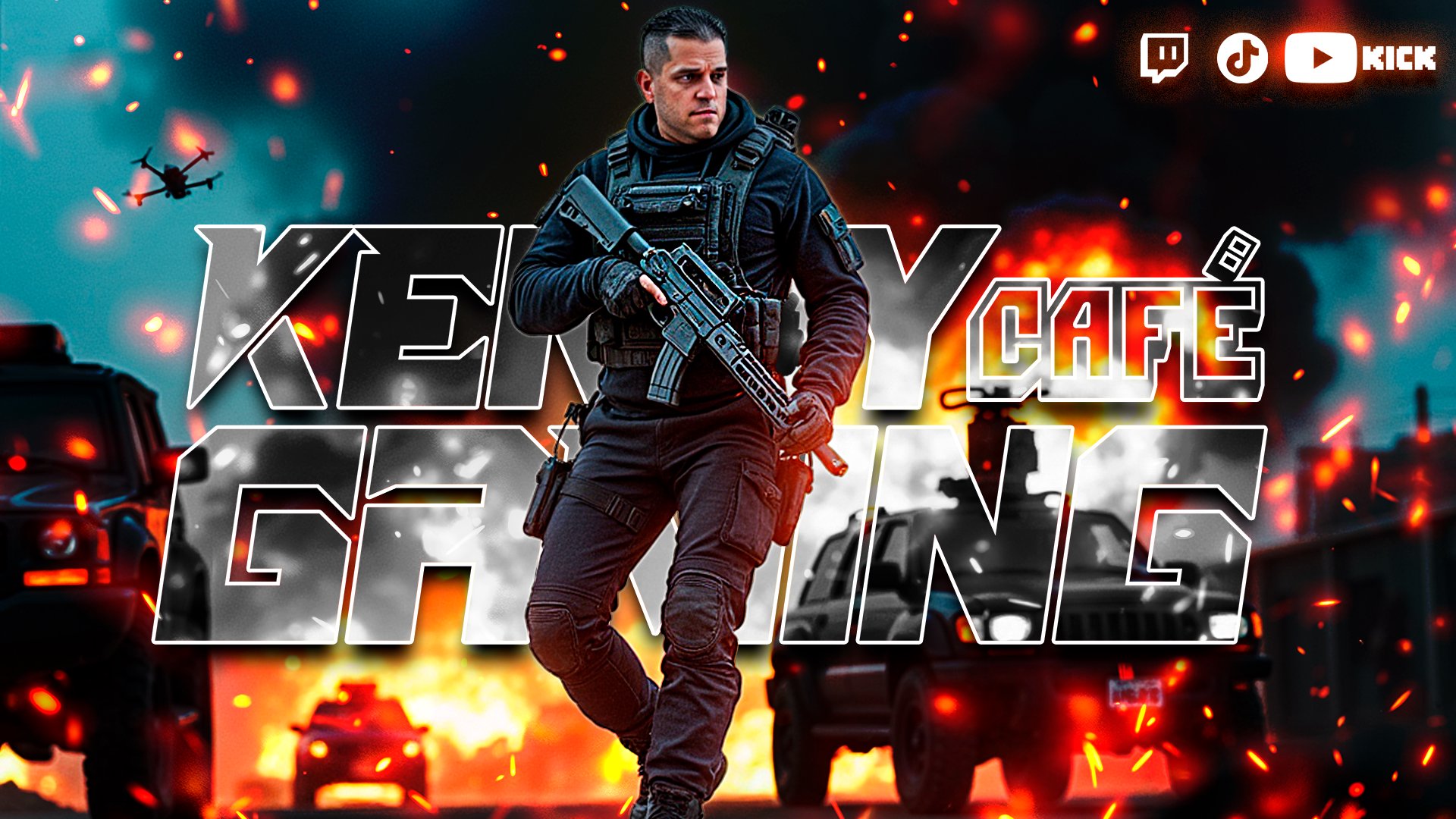 KennyCafeGaming Offline Background