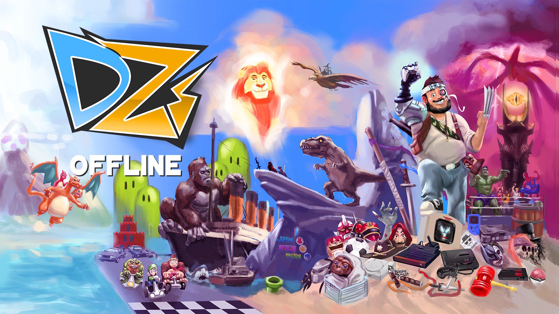 DanZucaTV Offline Background