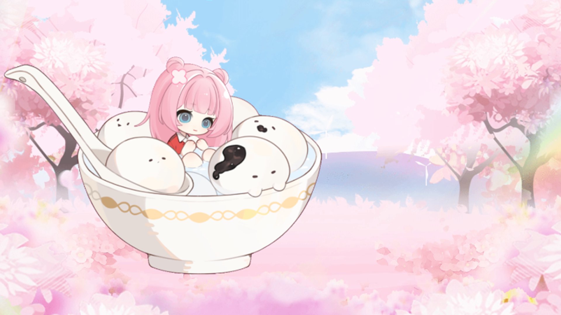 芝麻湯圓子 Offline Background