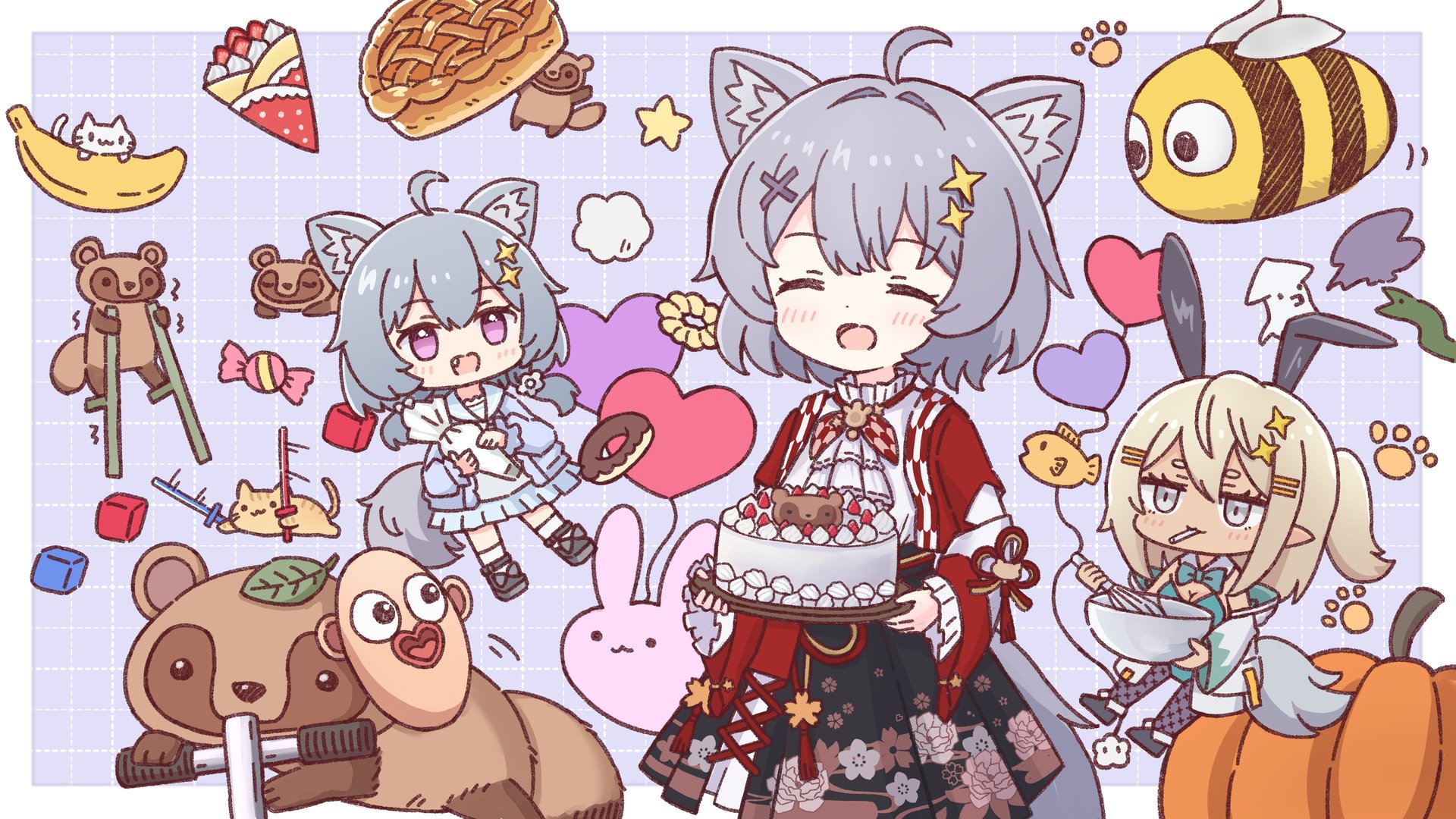 いこま Offline Background