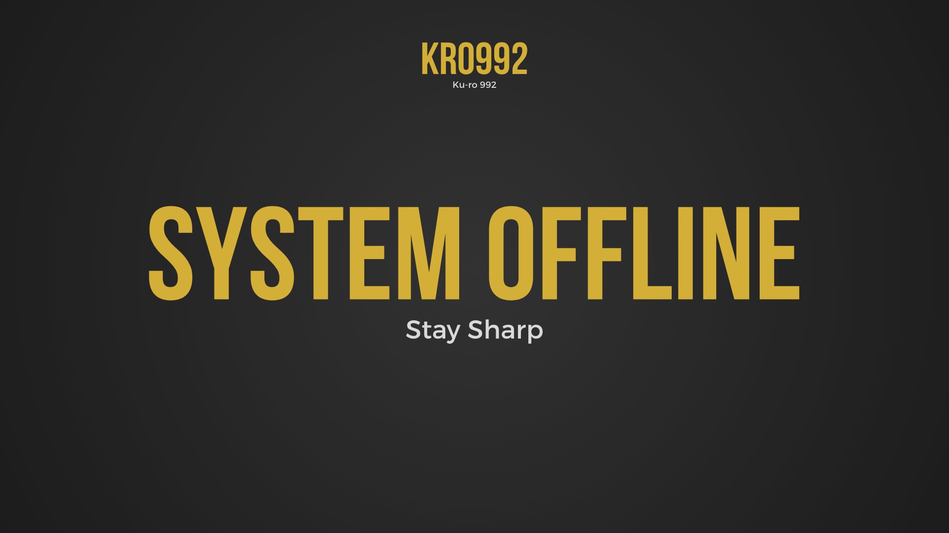 KRO992 Offline Background