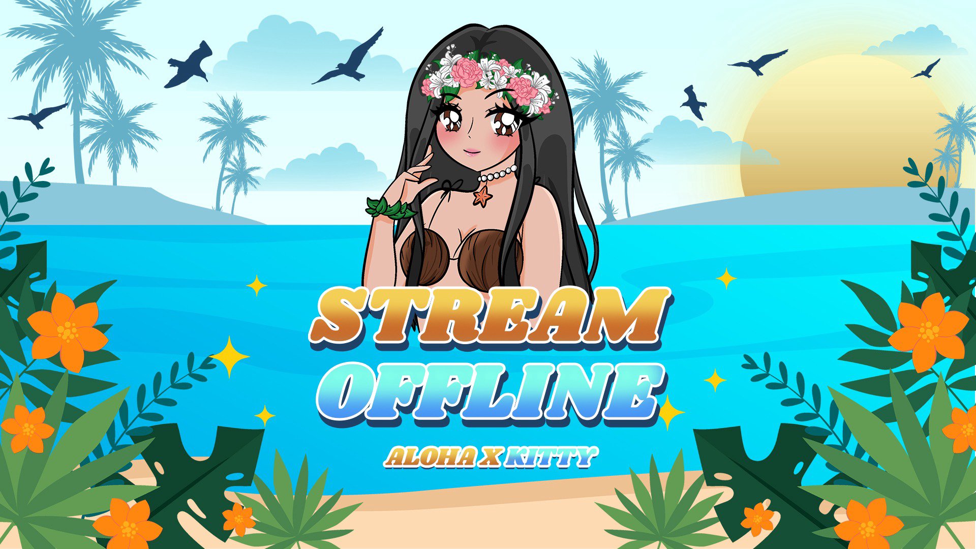 ALOHAxKiTTY Offline Background