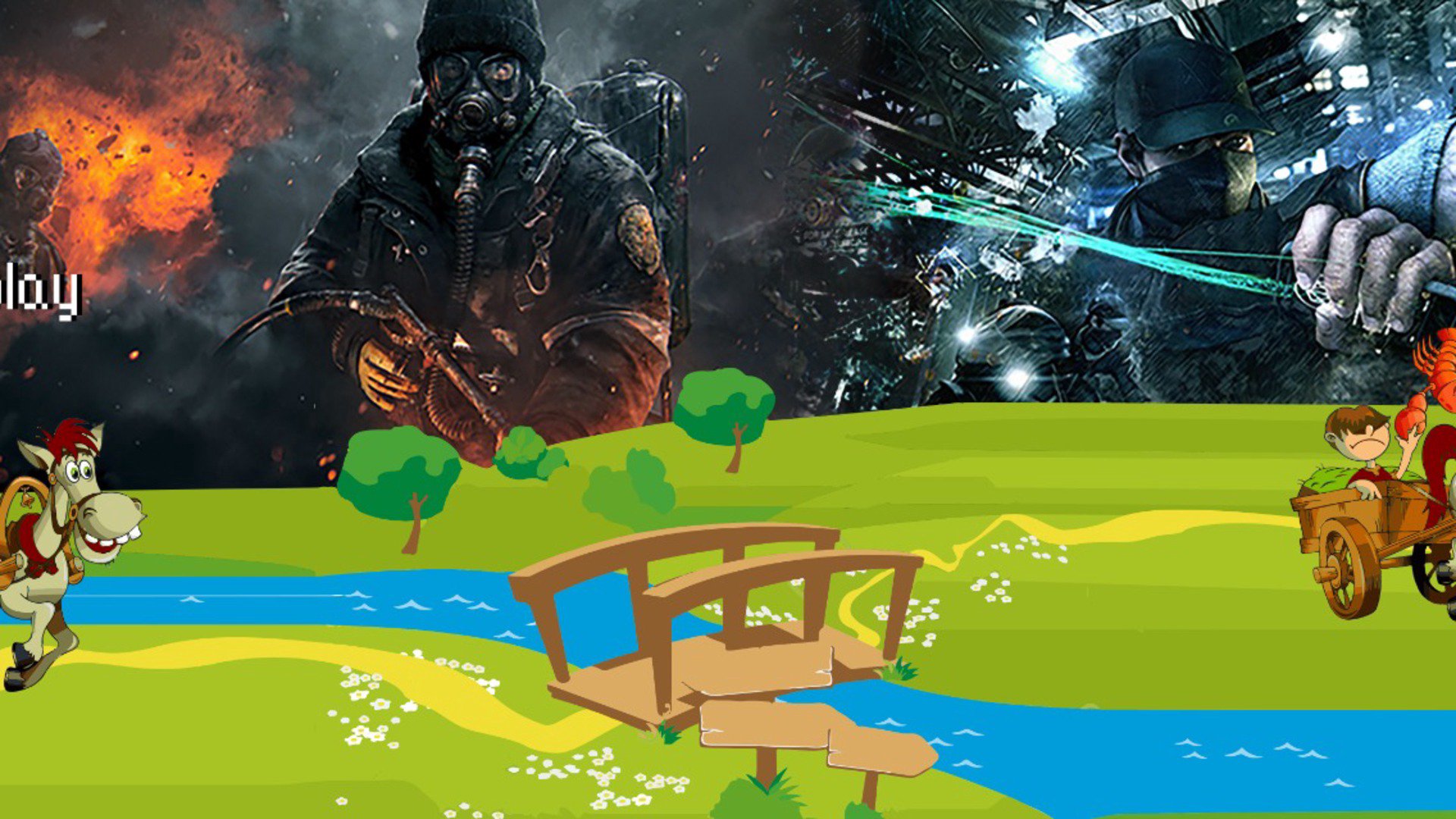 GrekaplayTV Offline Background