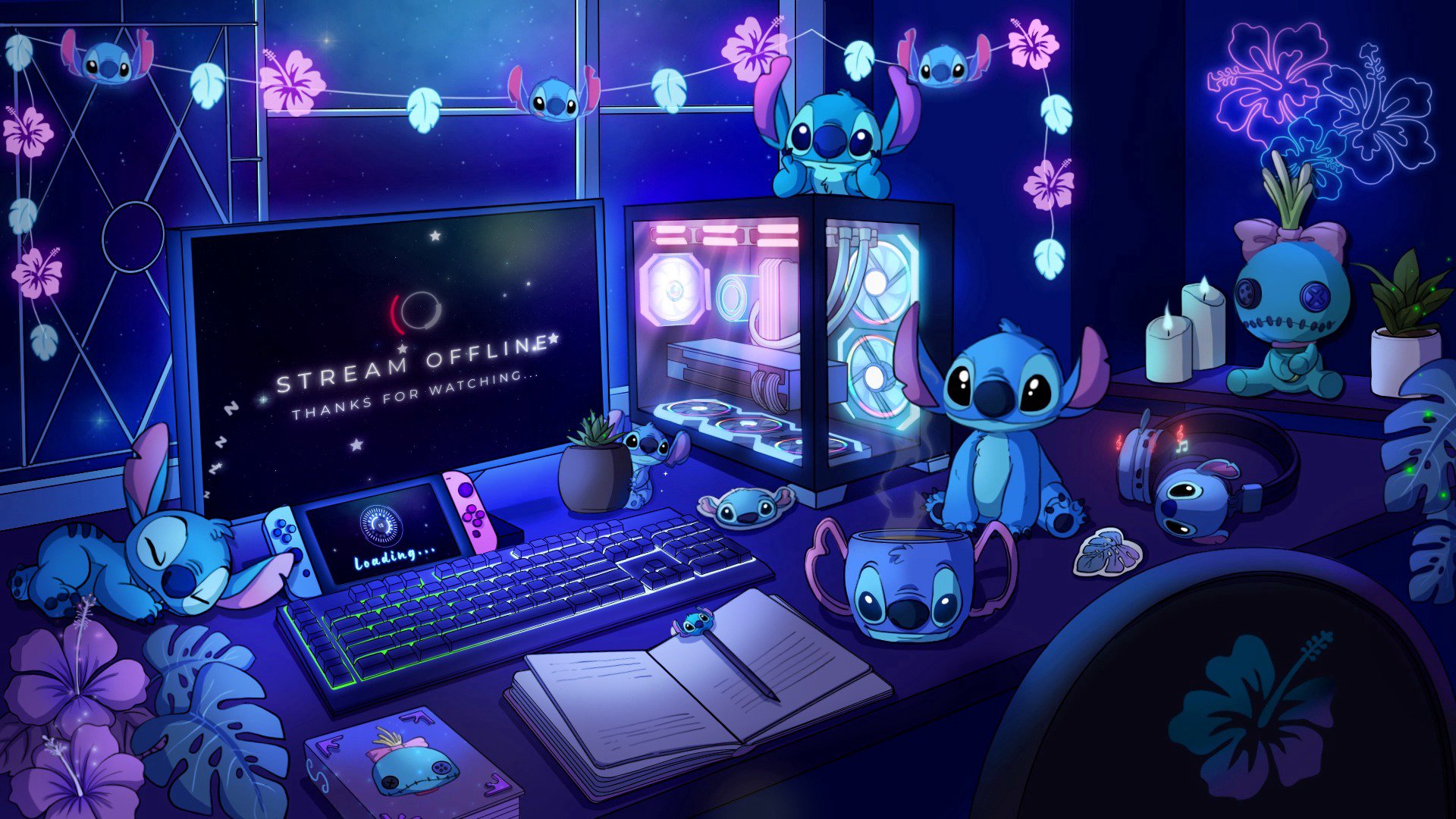 BeccaLou404 Offline Background
