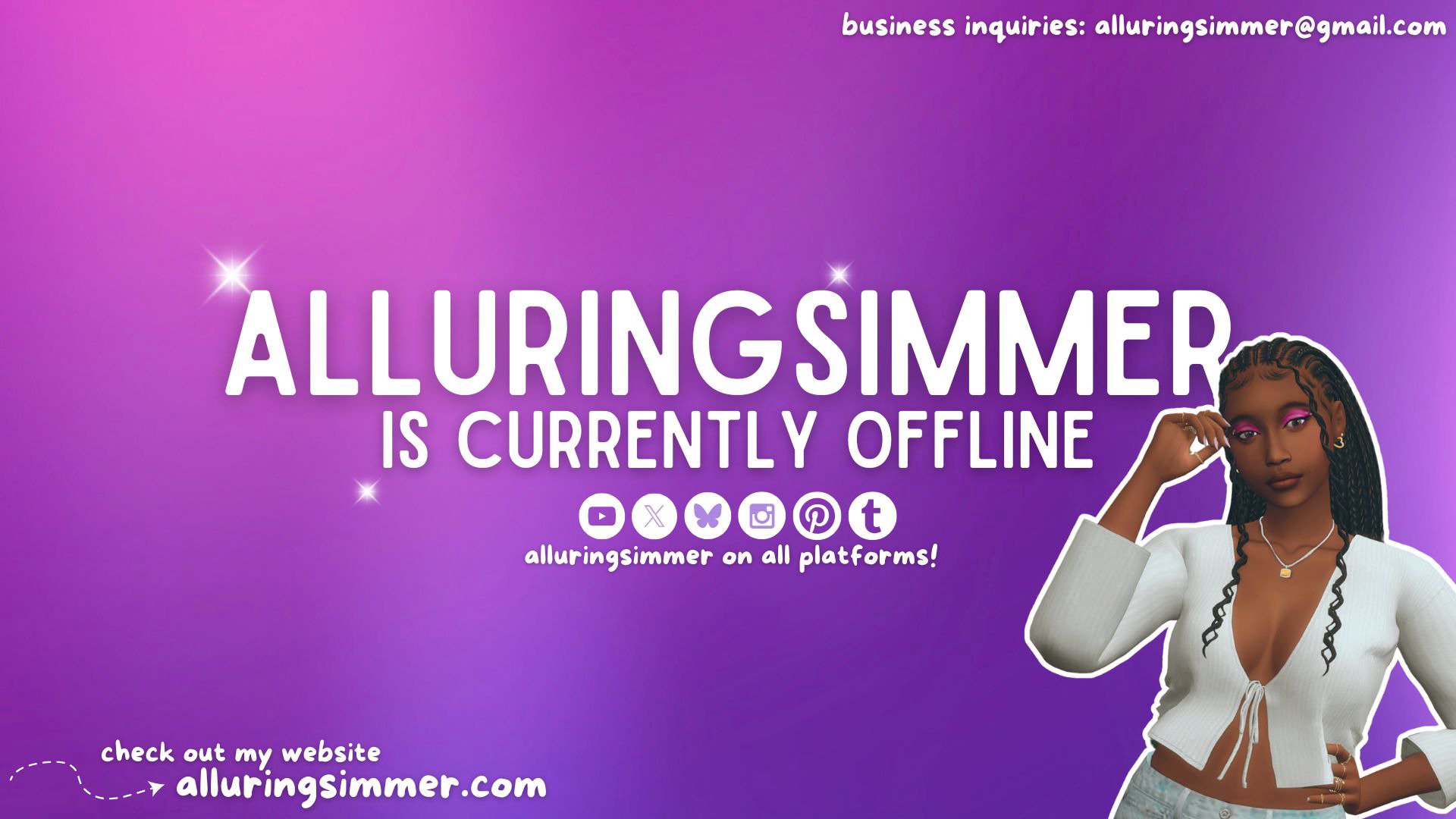 AlluringSimmer Offline Background