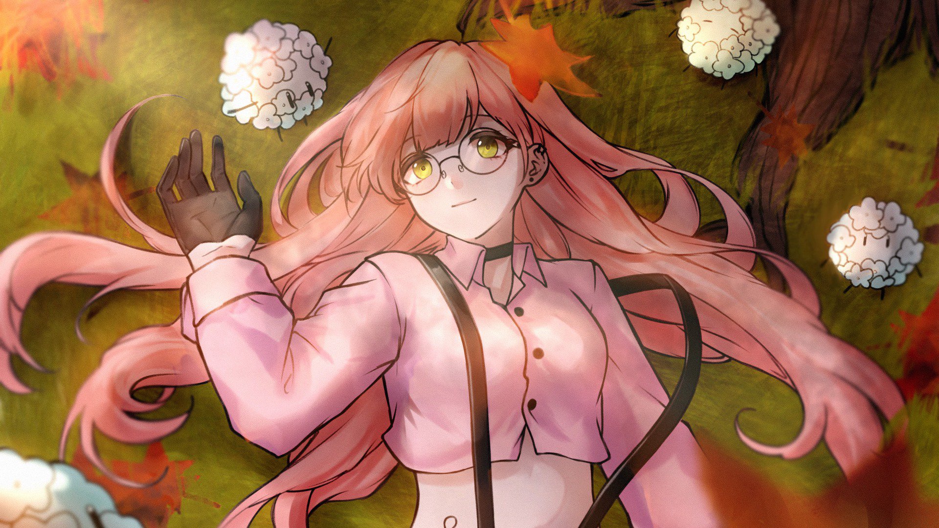 緋嫣_睡眠ドーナツ Offline Background