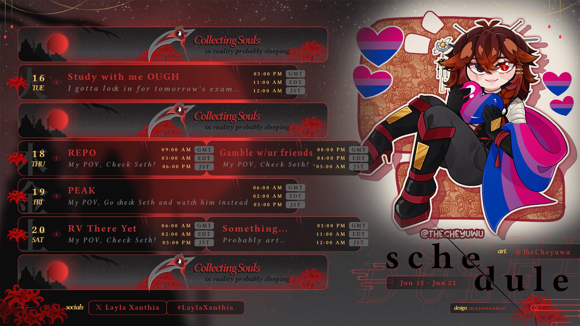 LaylaXanthia Offline Background