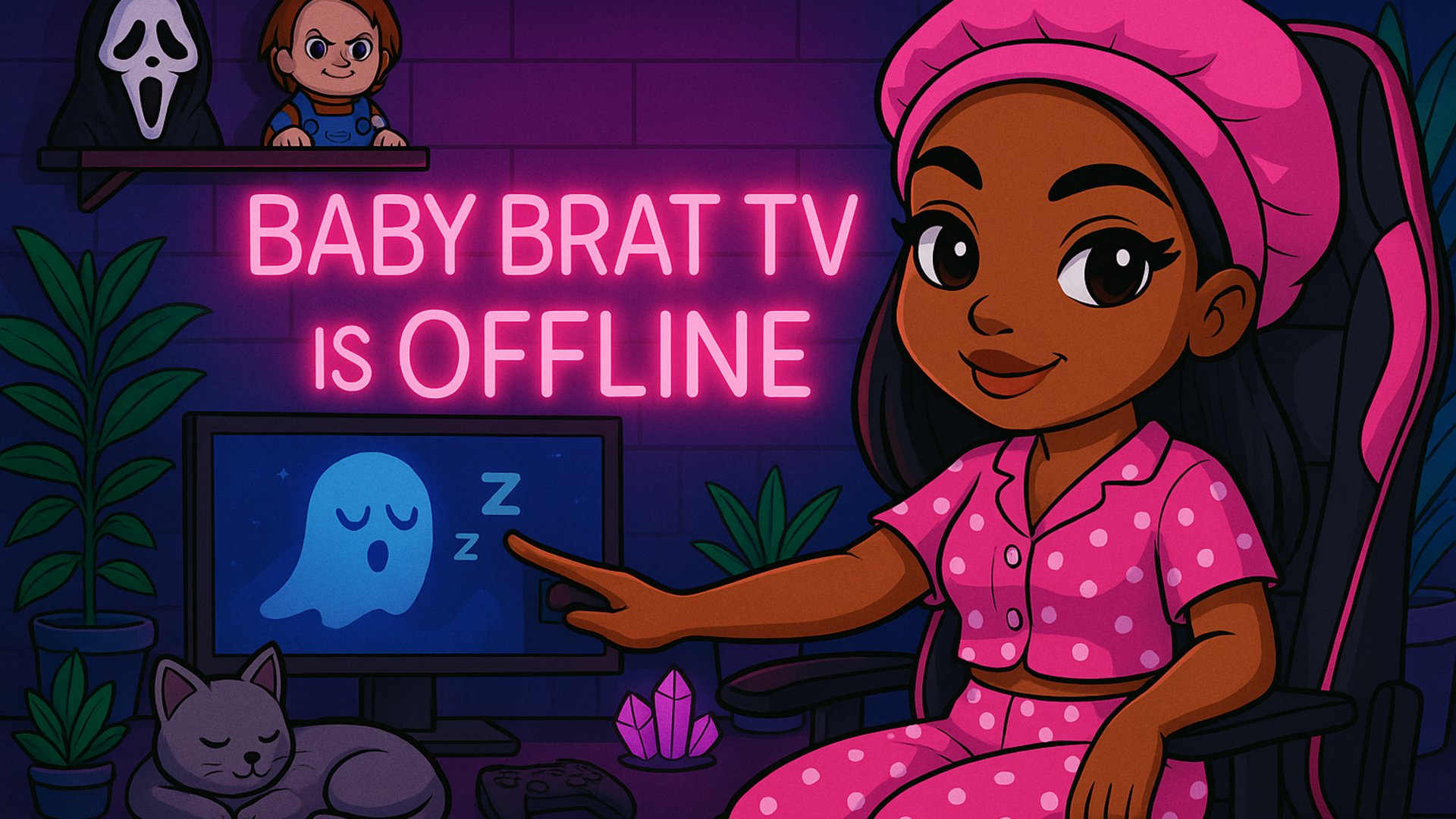 BabyBratTV Offline Background