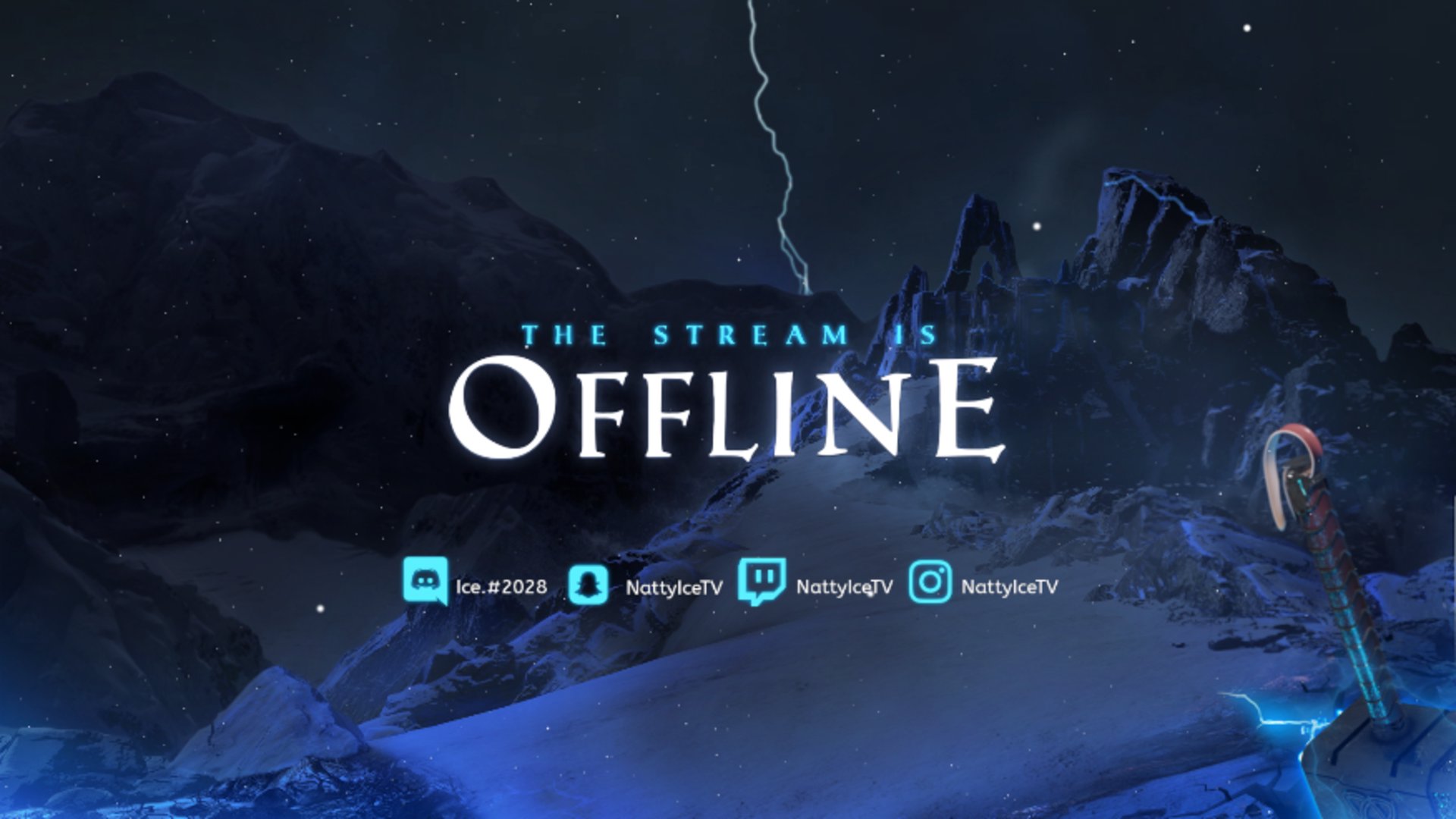 NattyIceTV Offline Background