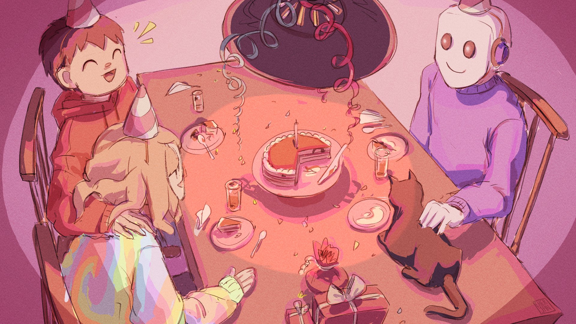 BoyMetGirl Offline Background