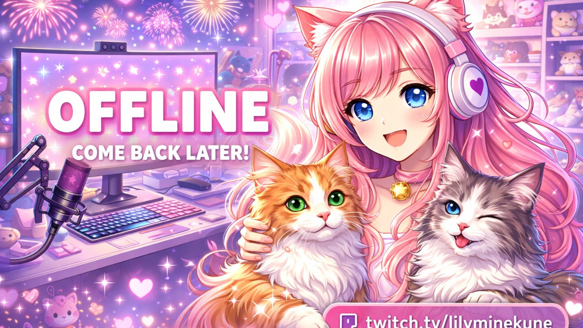 lilyminekune Offline Background