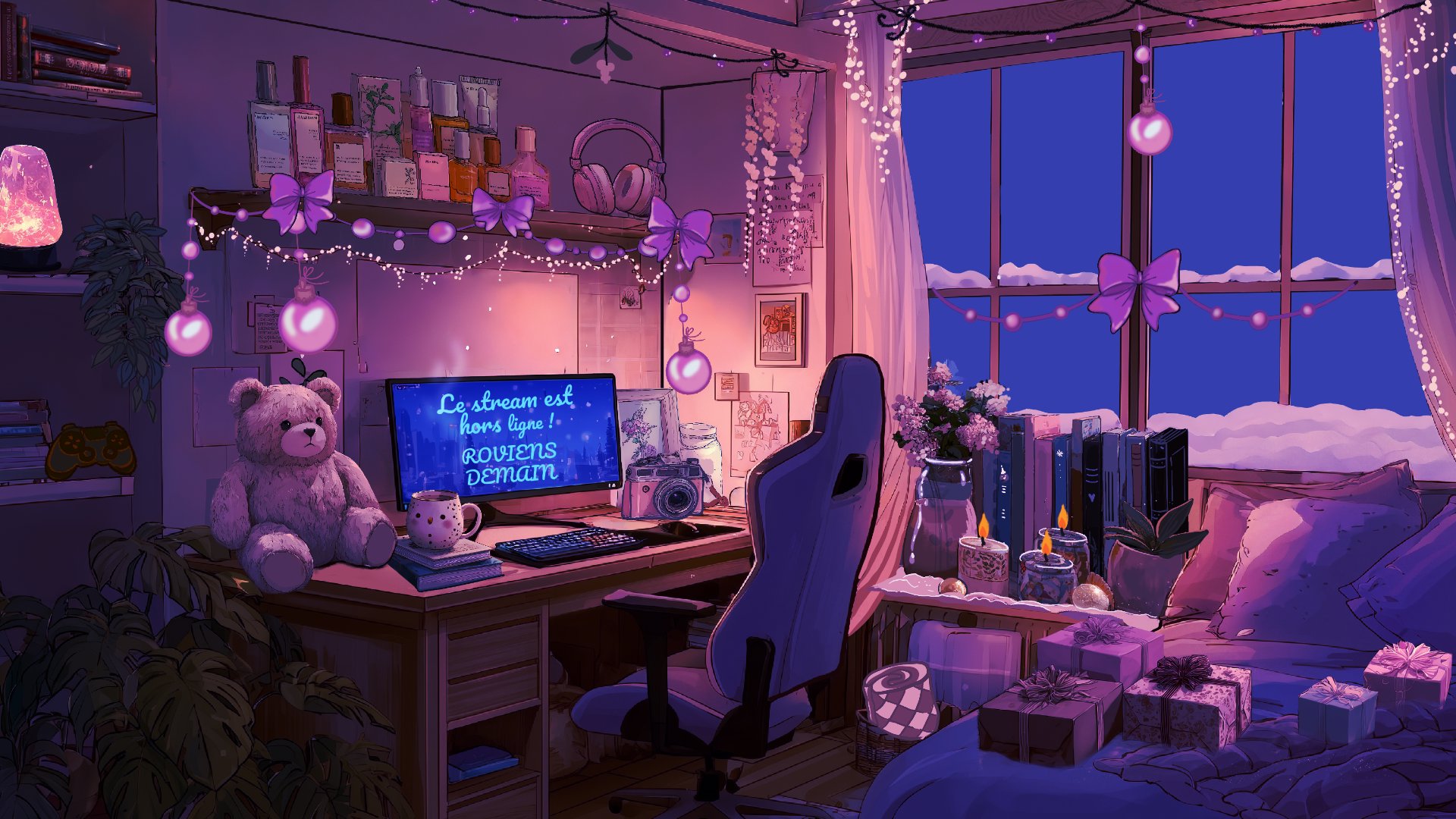 LaGameuseElle Offline Background