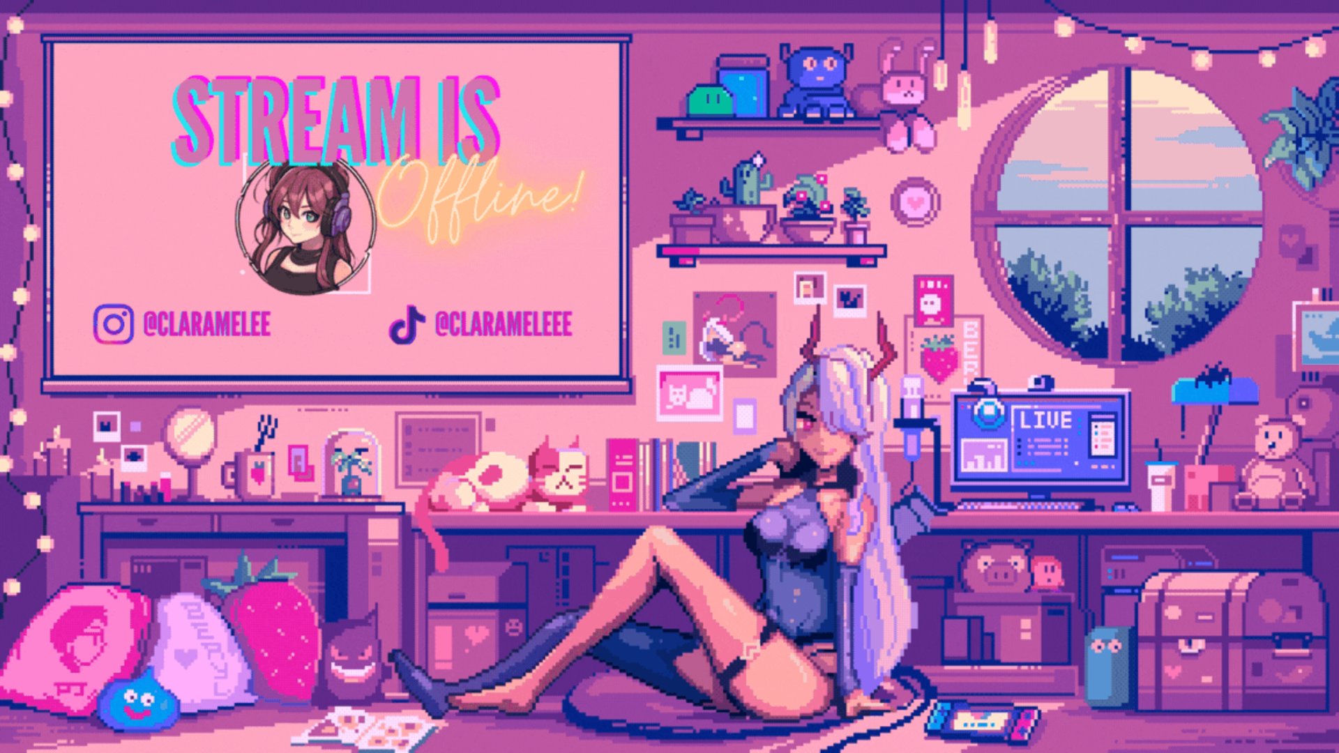 claramelee Offline Background
