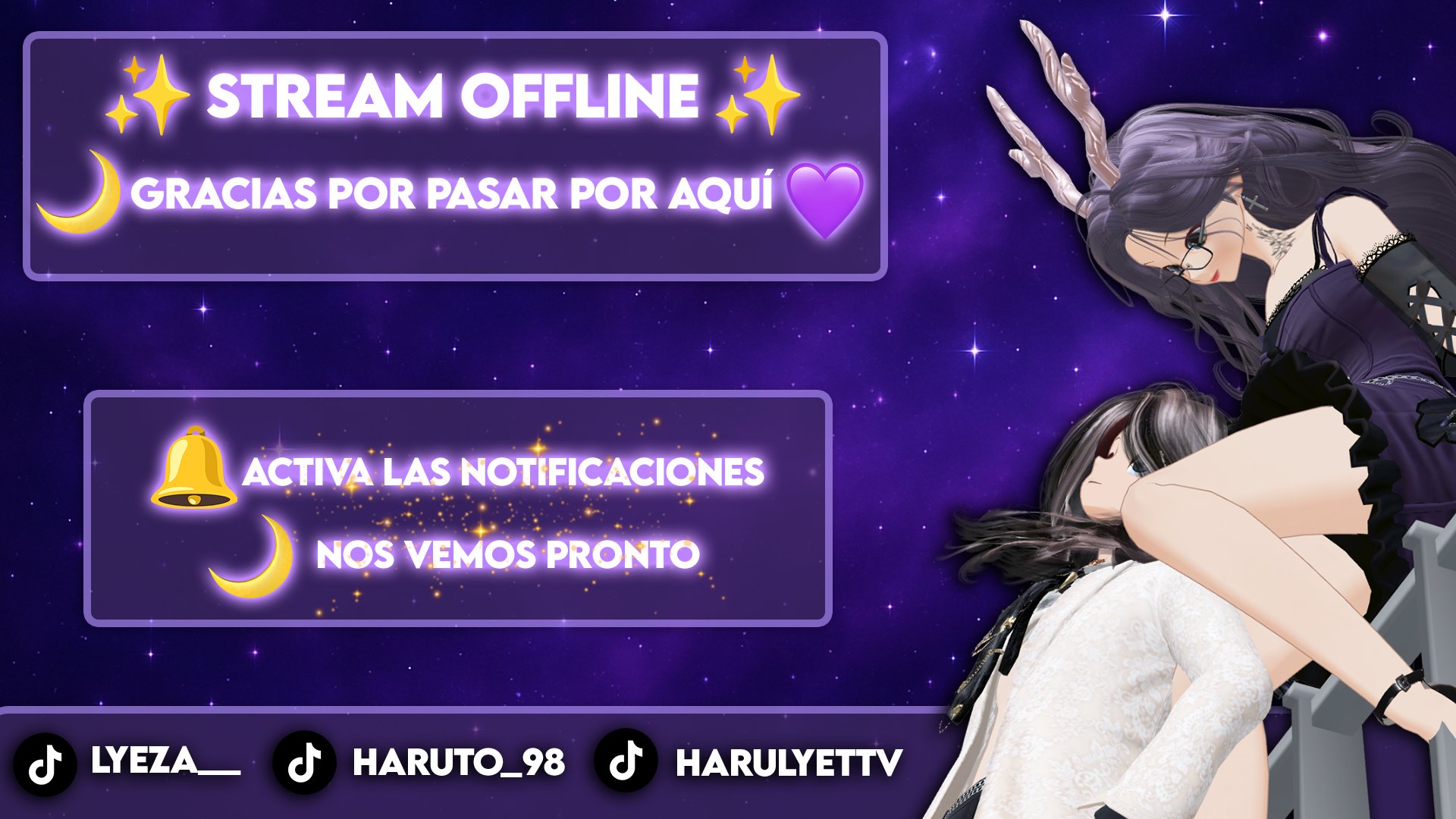 HarulyeTTV Offline Background