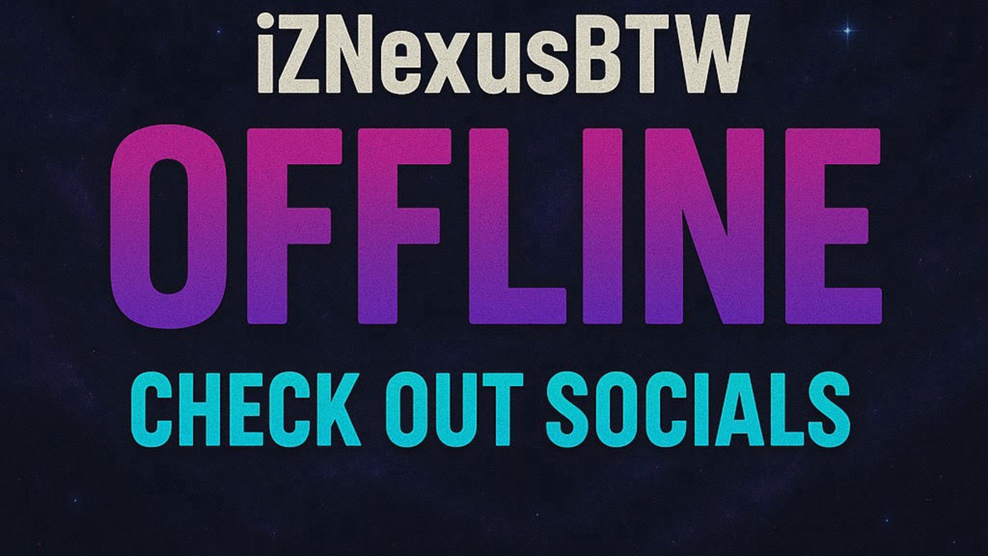 iZNexusBTW Offline Background