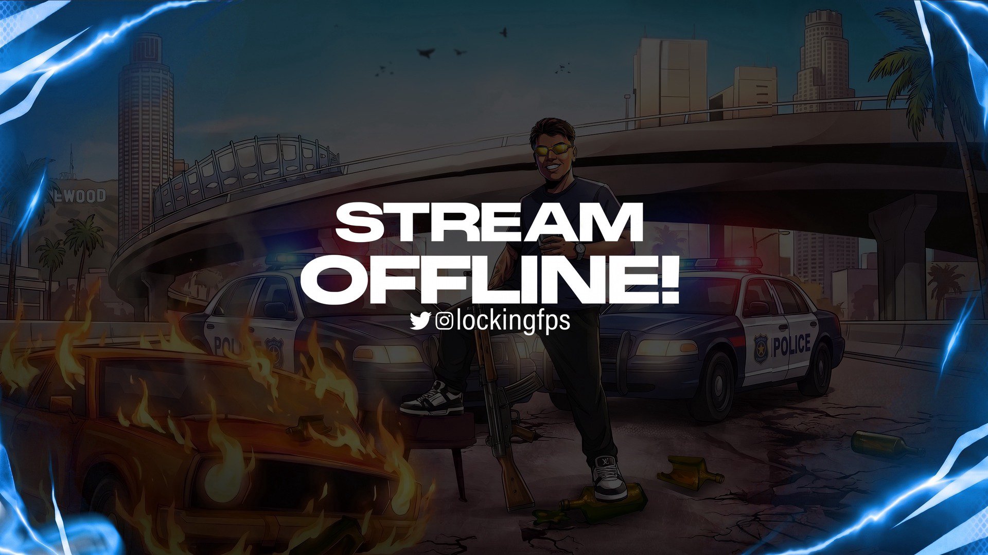 locking Offline Background