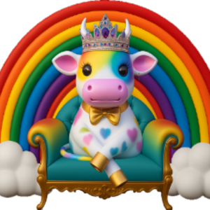 QueenRainbowCow