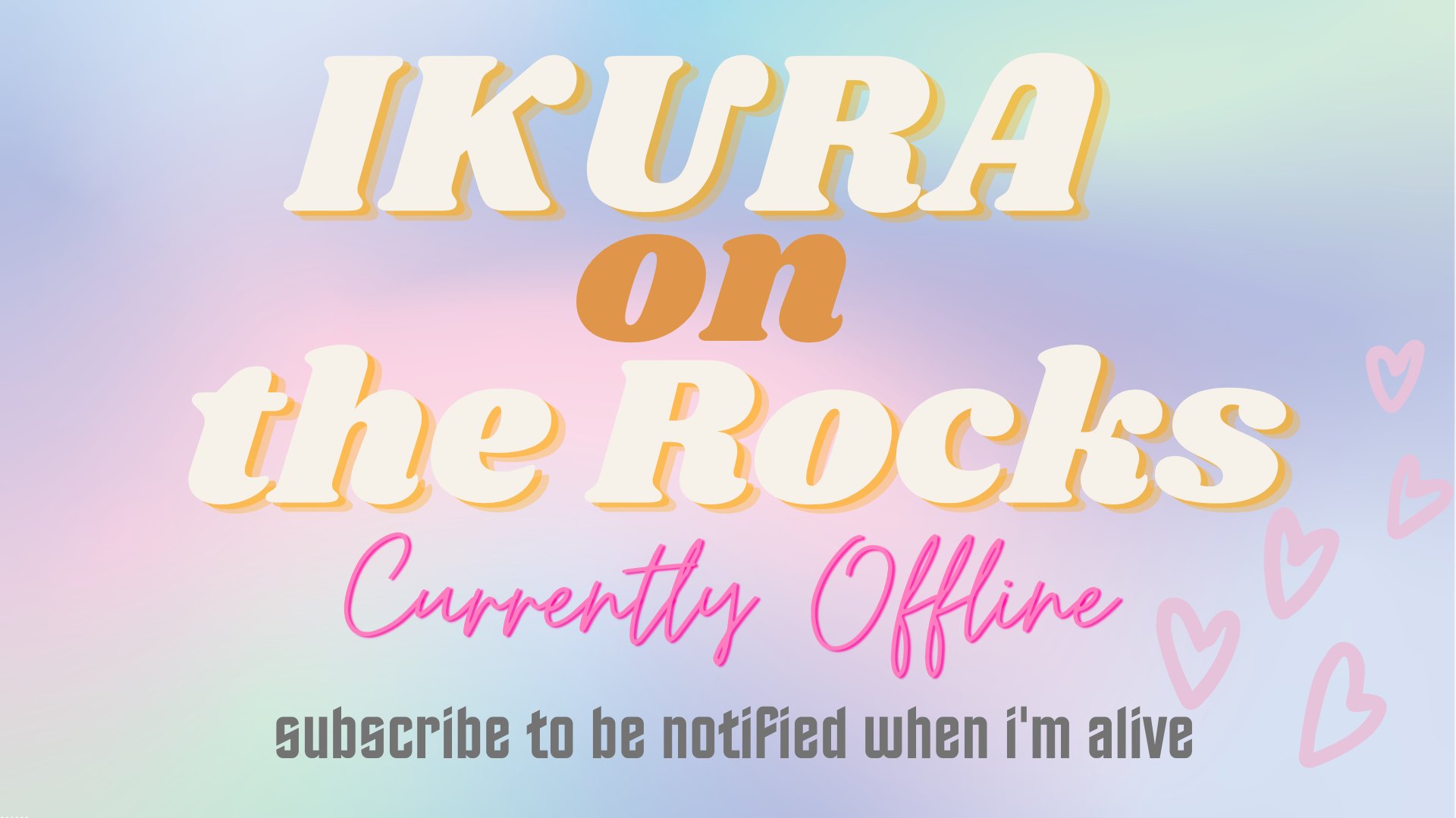 IKURAonTheRocks Offline Background