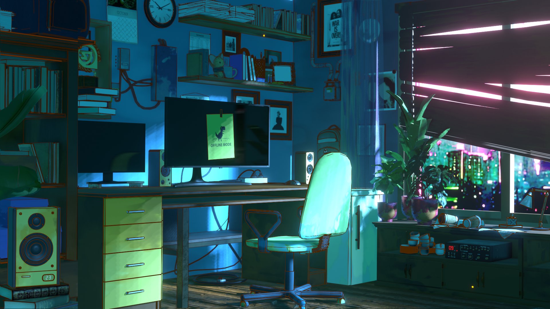 Tyran_off Offline Background