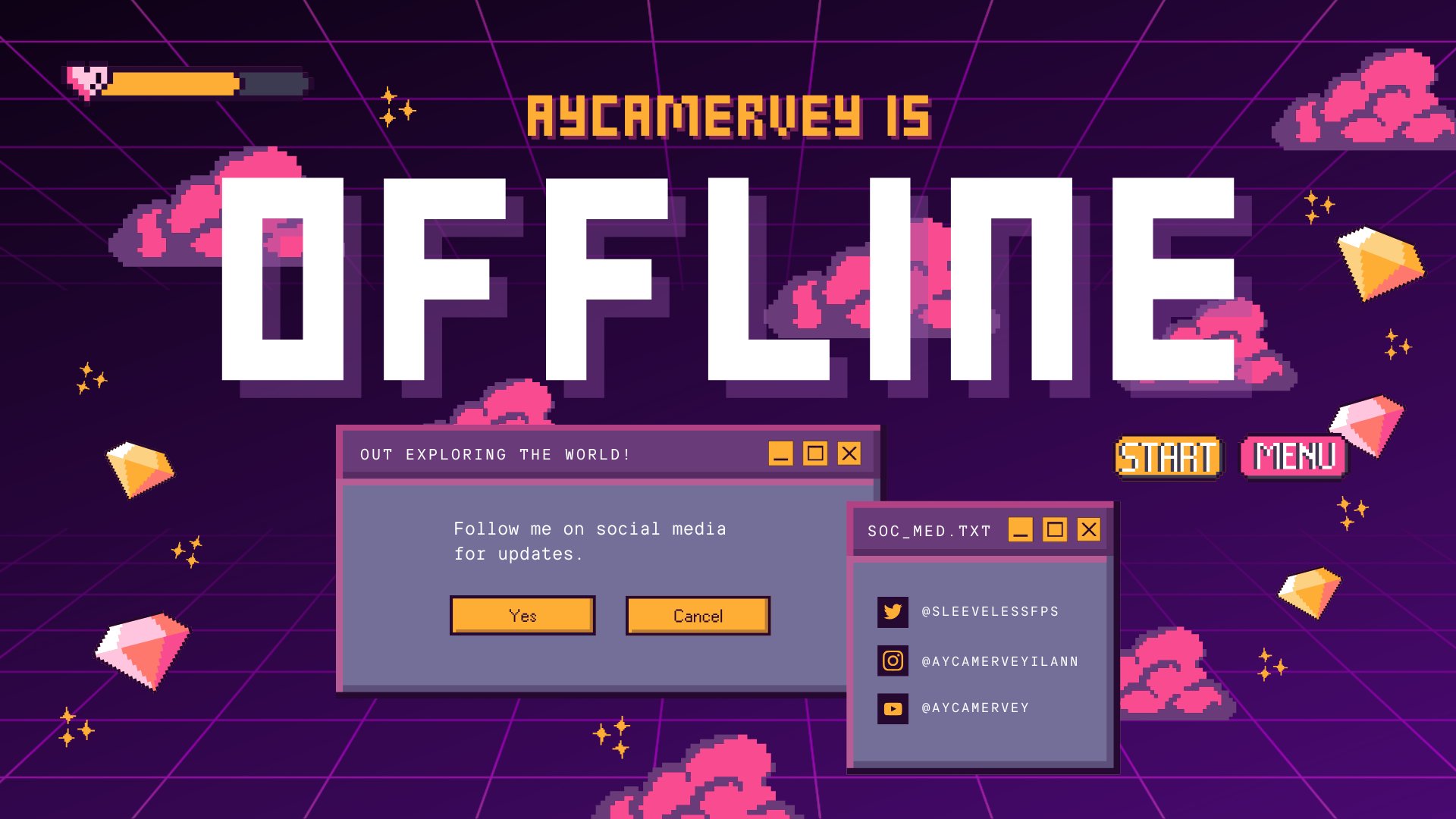 aycamervey Offline Background