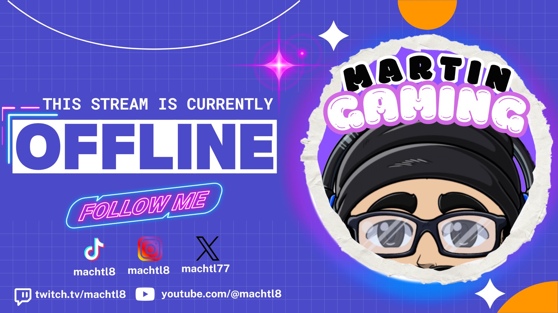 Machtl8 Offline Background