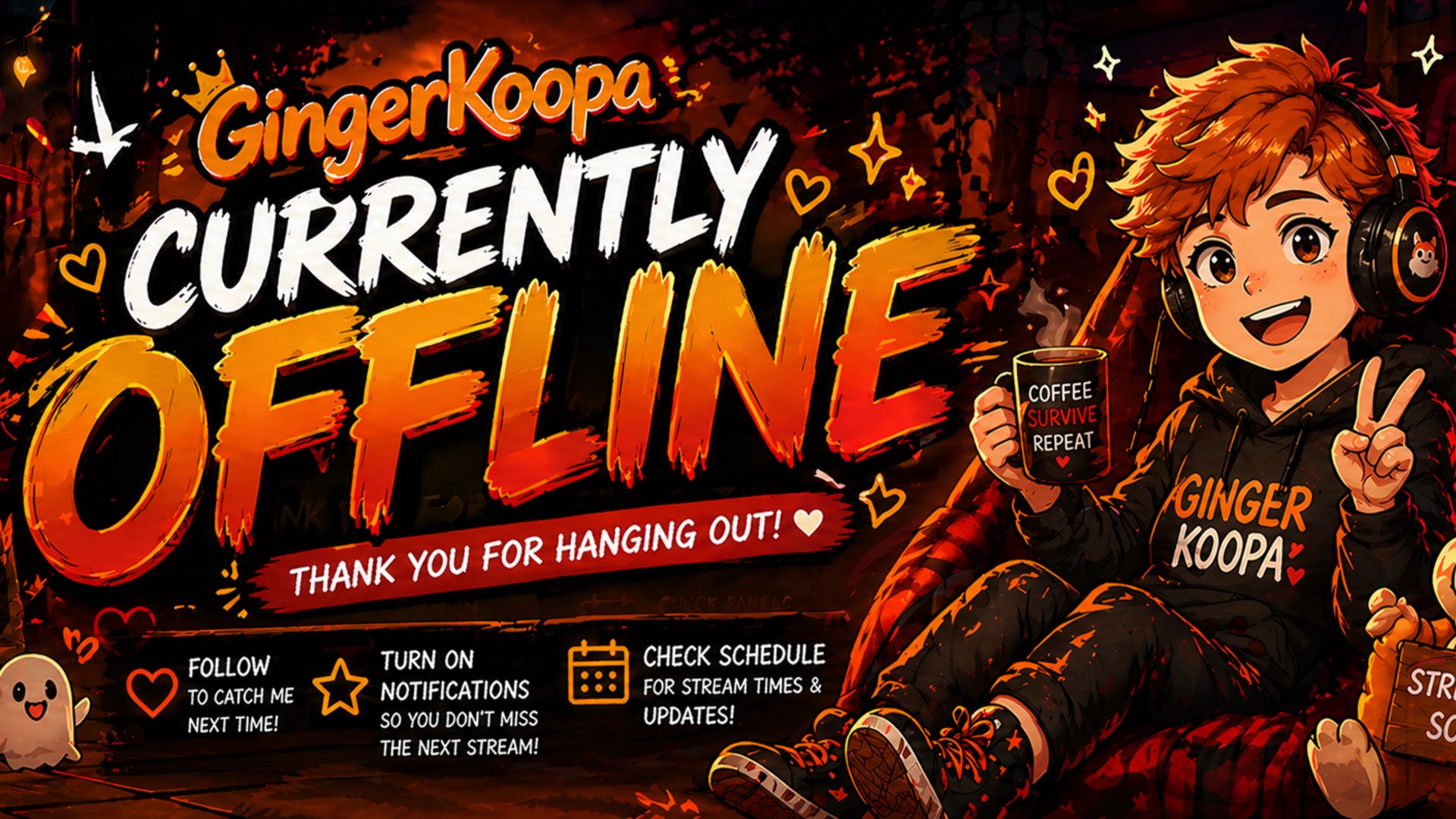 GingerKoopa Offline Background