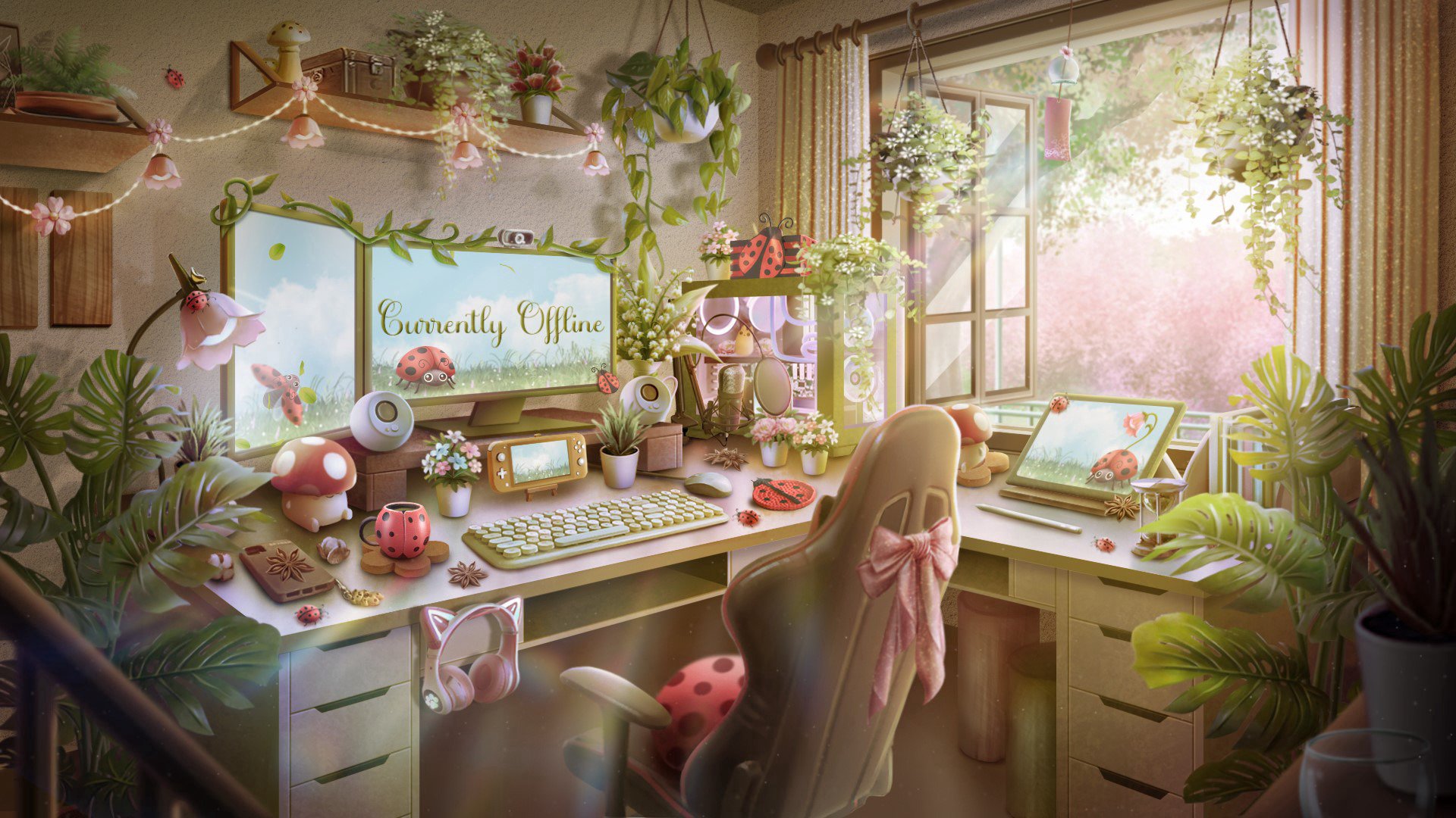 ReaperFae Offline Background