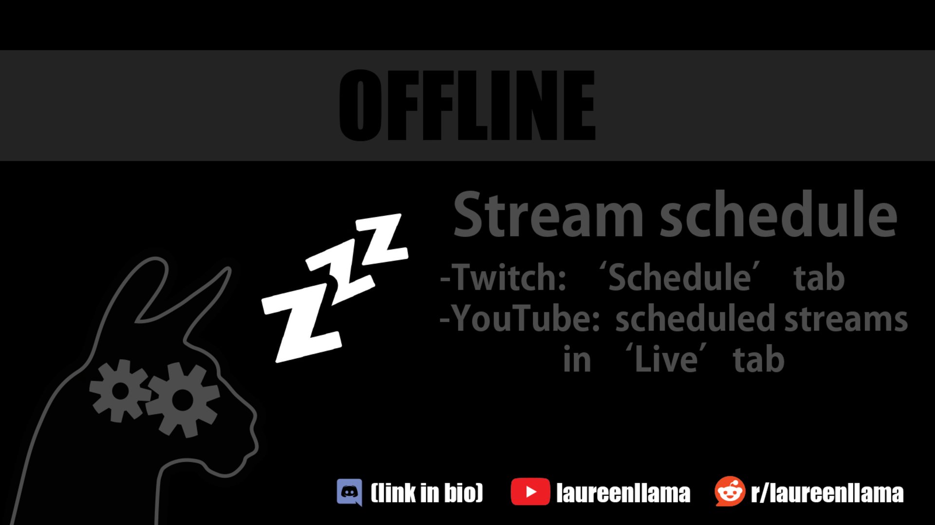 LaureenLlama Offline Background