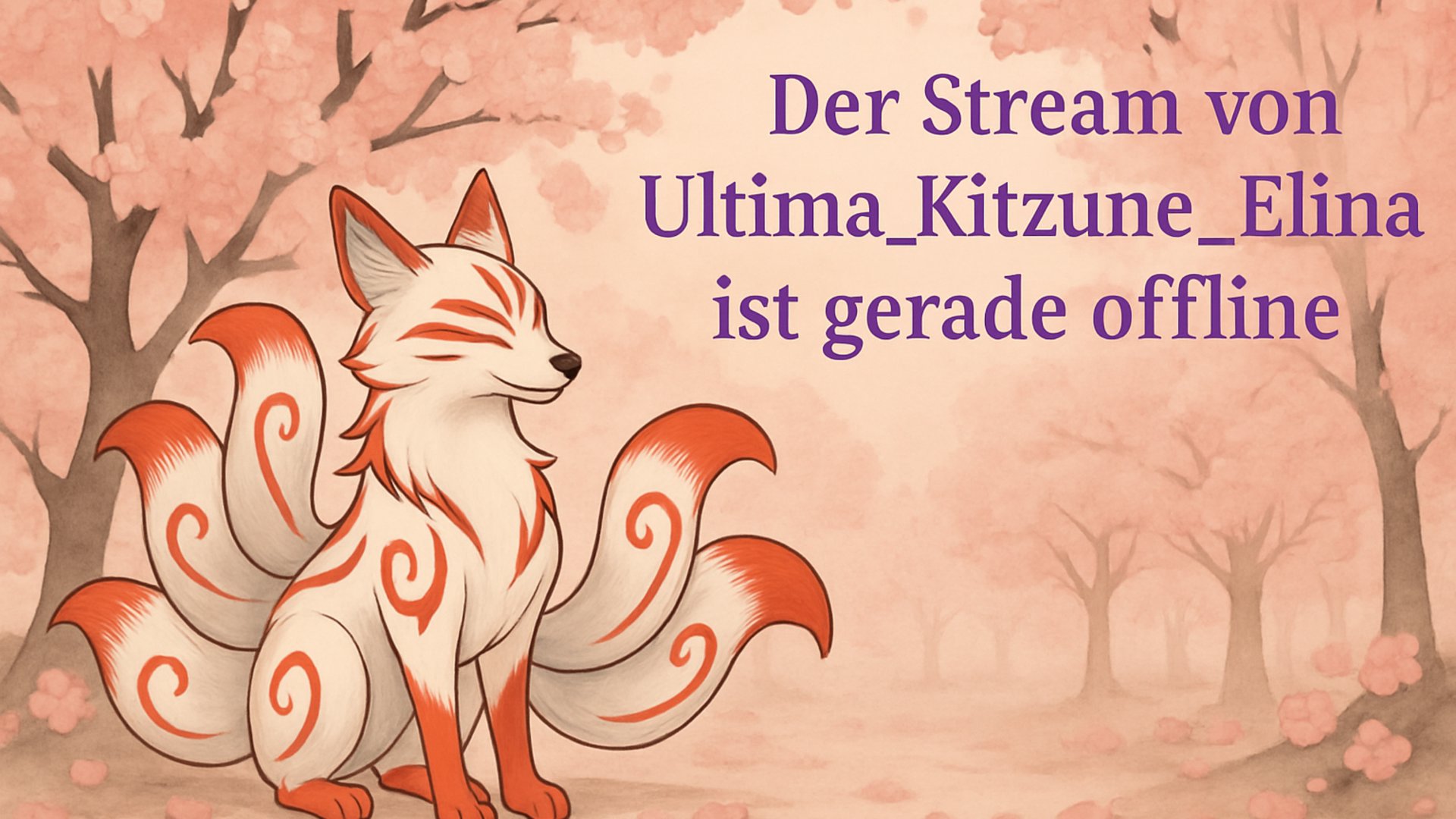 Ultima_Kitsune_Elina Offline Background