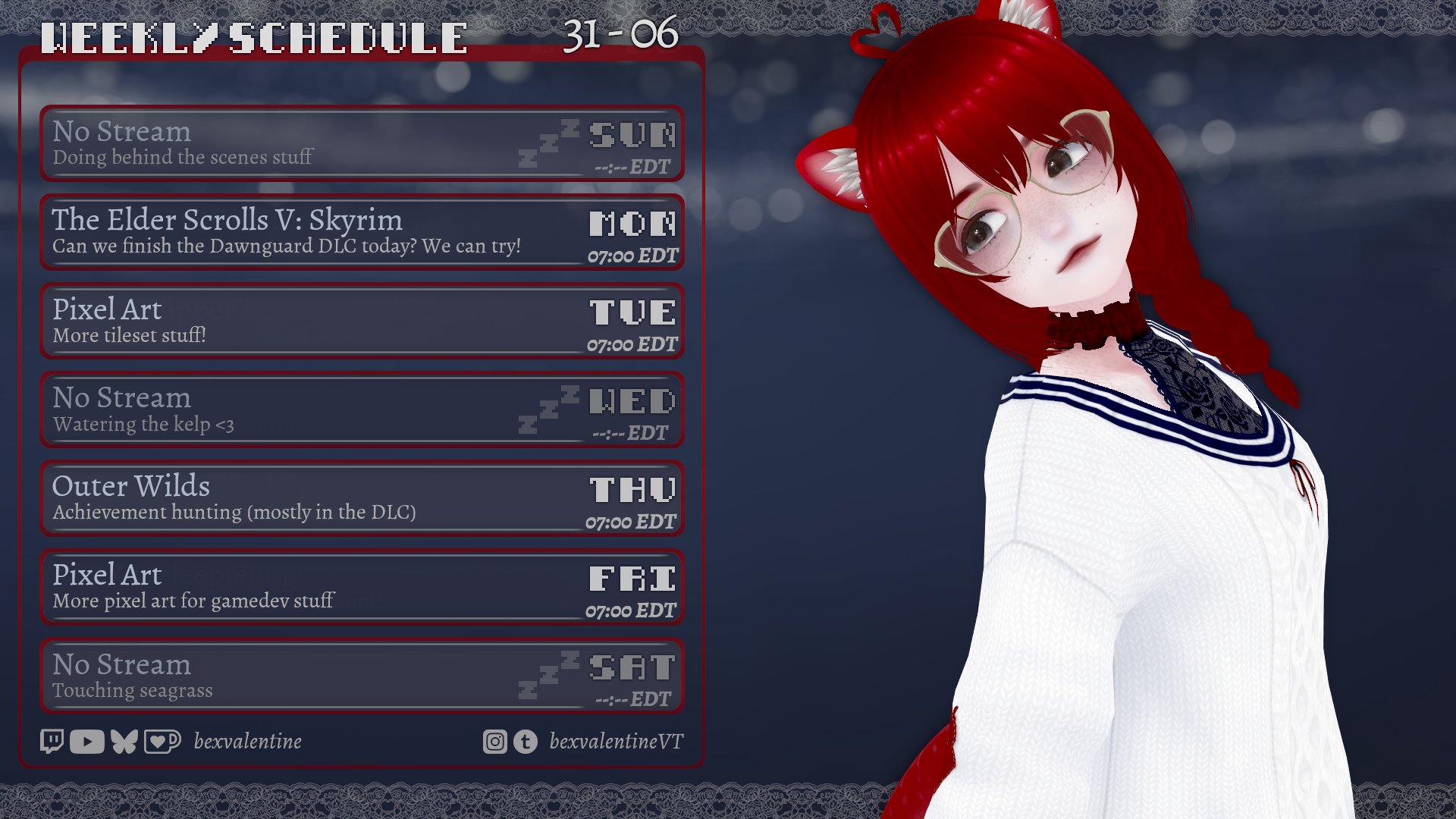 BexValentine Offline Background