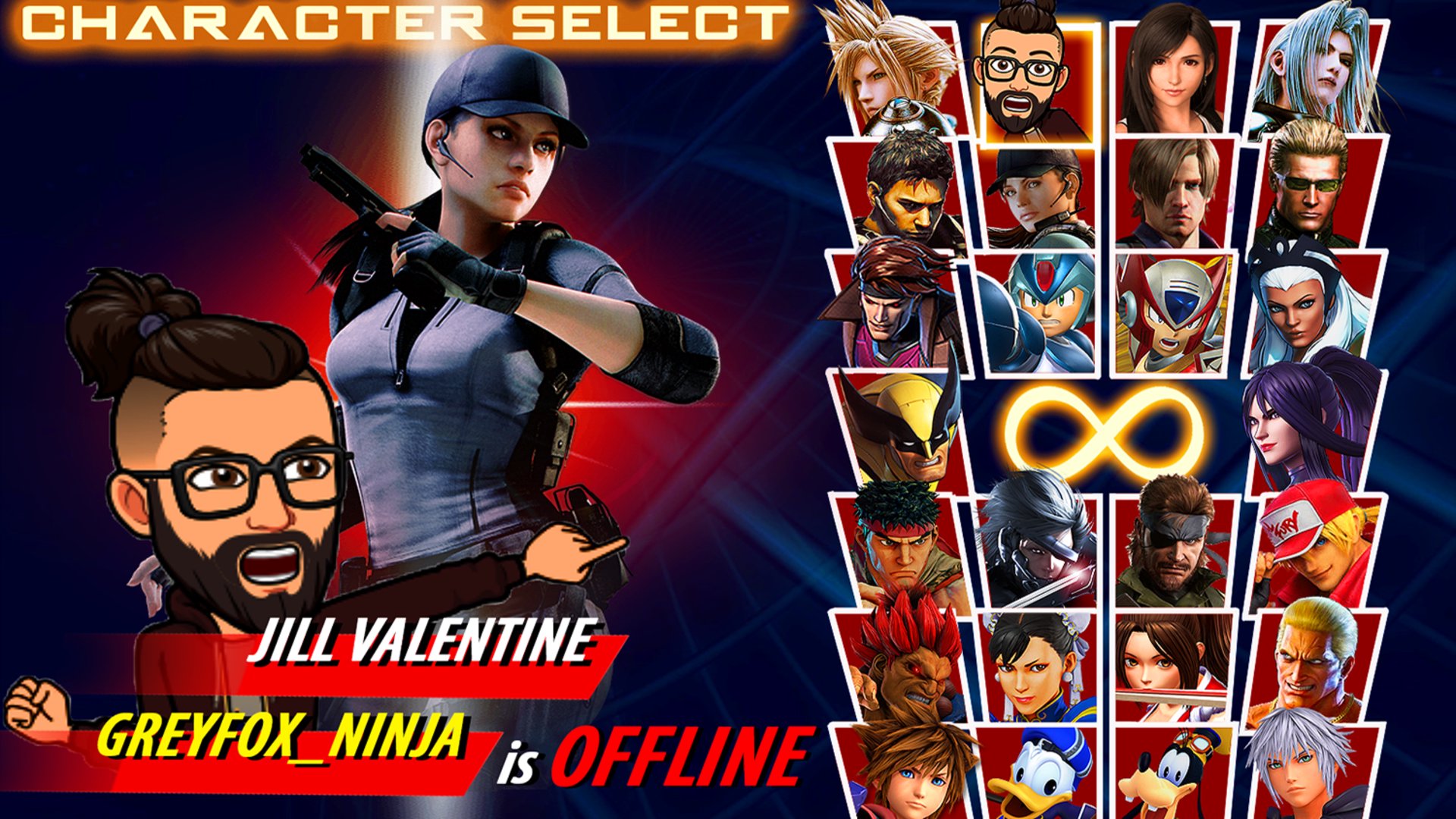 GreyFox_Ninja Offline Background