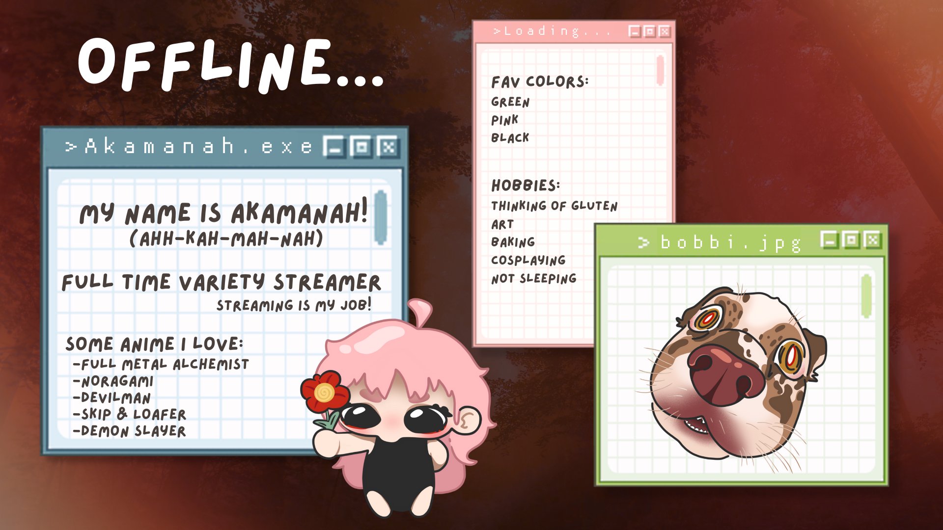 AkamanahMi Offline Background