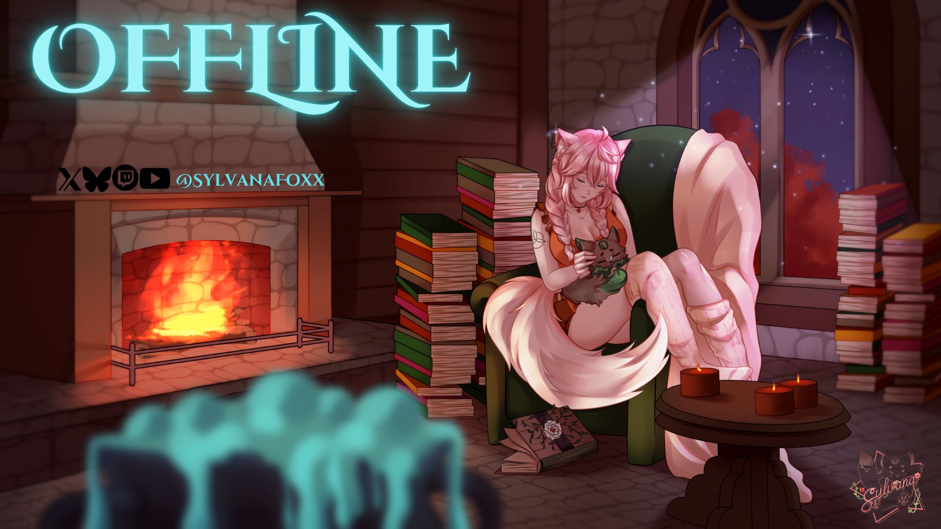 SylvanaFoxx Offline Background