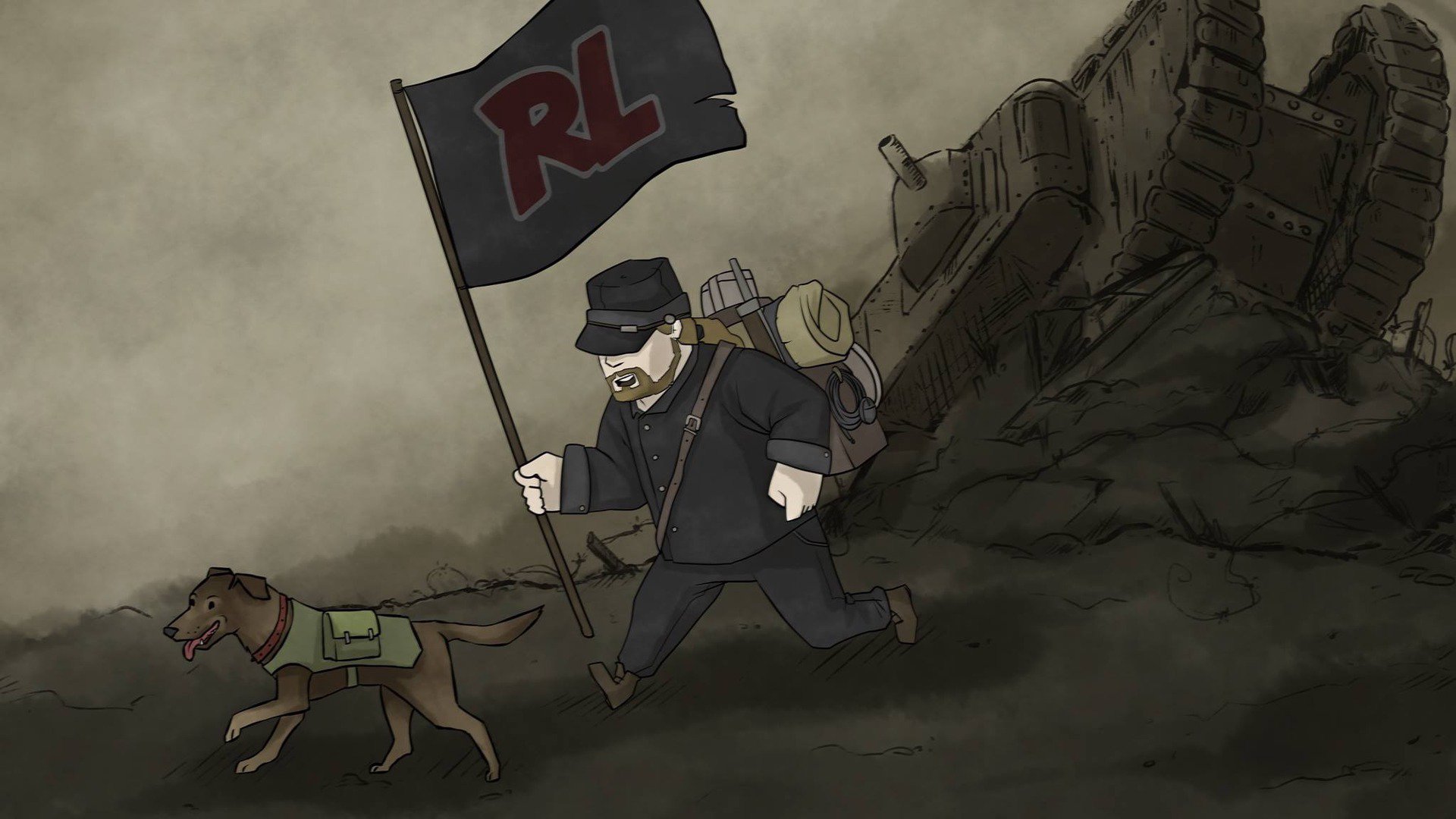 RikOnAir Offline Background