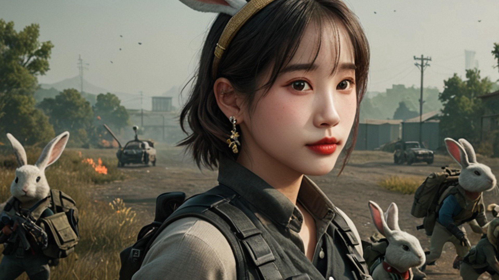 兔兔兔兔兔 Offline Background